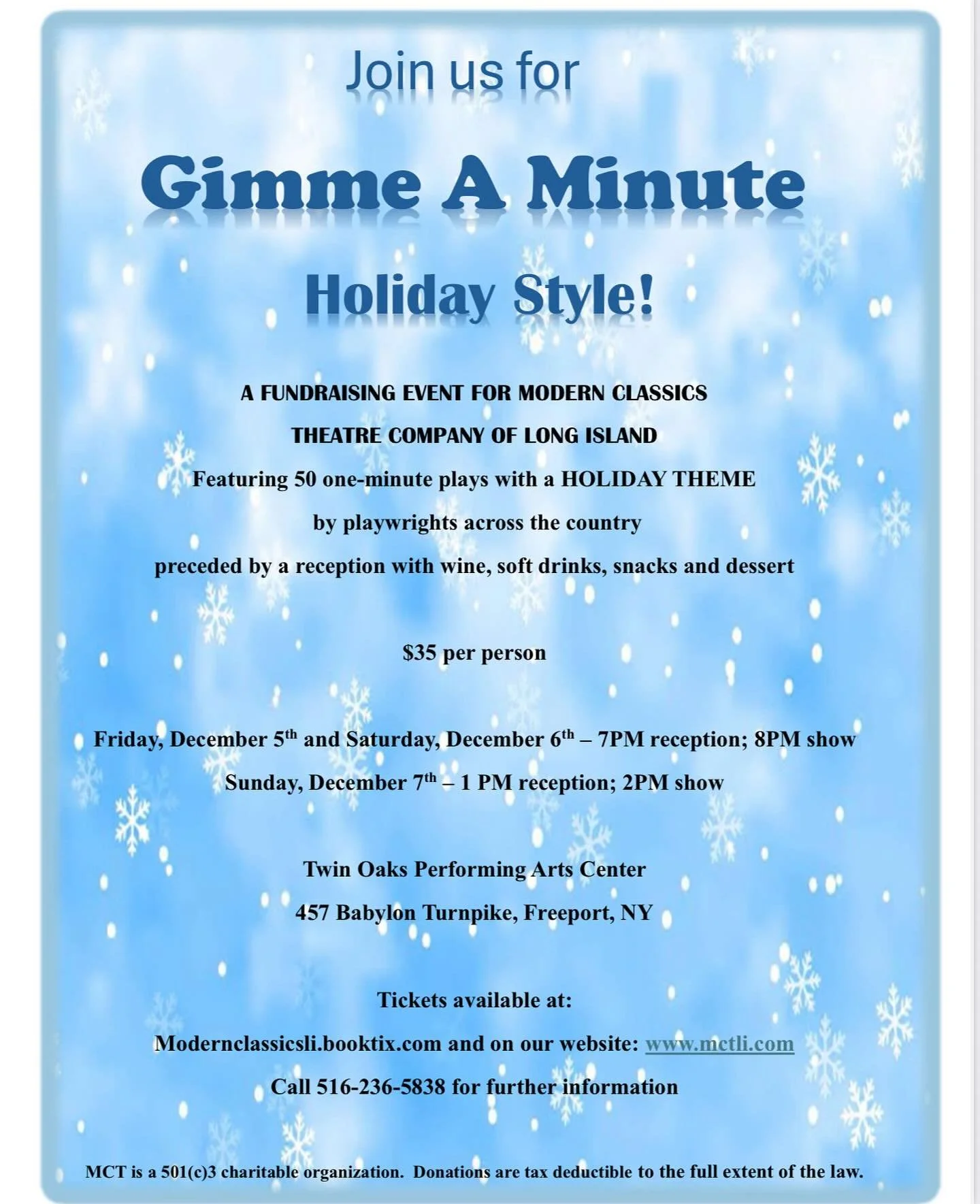 Plot twist: I wrote a play.
Bigger plot twist: it&rsquo;s only one minute long.
Biggest plot twist: a festival said &ldquo;yeah, let&rsquo;s put that play on stage.&rdquo; 😂🎭

So I&rsquo;ll be over here accepting my new title of playwright. 😉

Gra