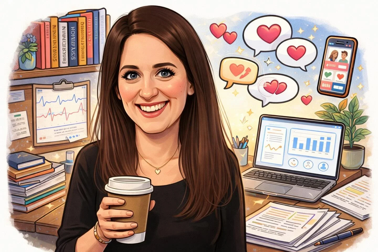 ChatGPT called this one &ldquo;Relationship Science in the Digital Age.&rdquo; ☺️