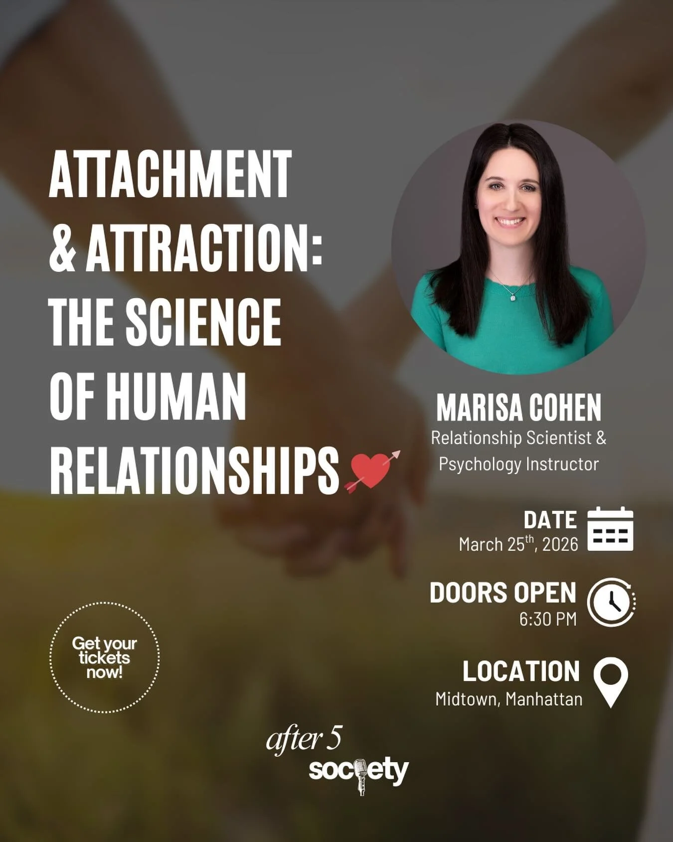 Come join me! 🎉💕

More info at @after5society