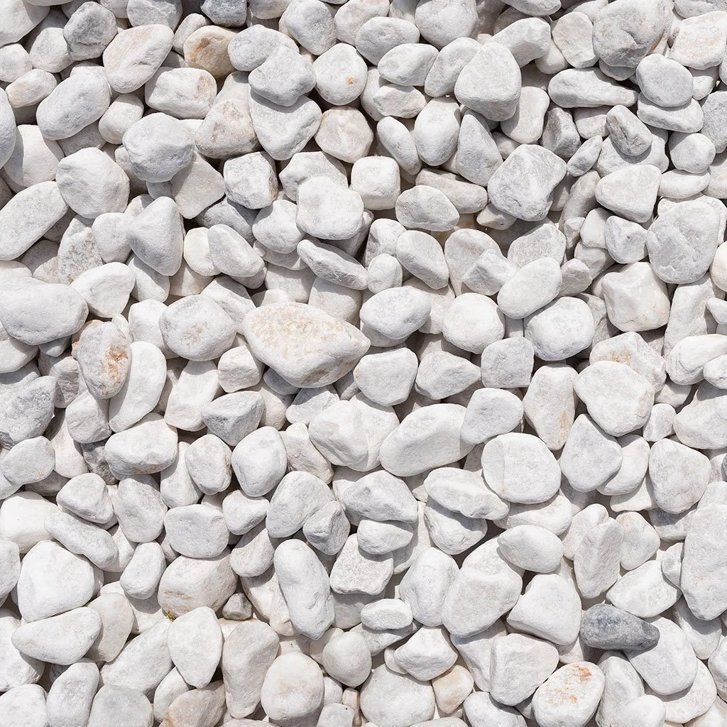 White Decorative Stones Hawke's Bay