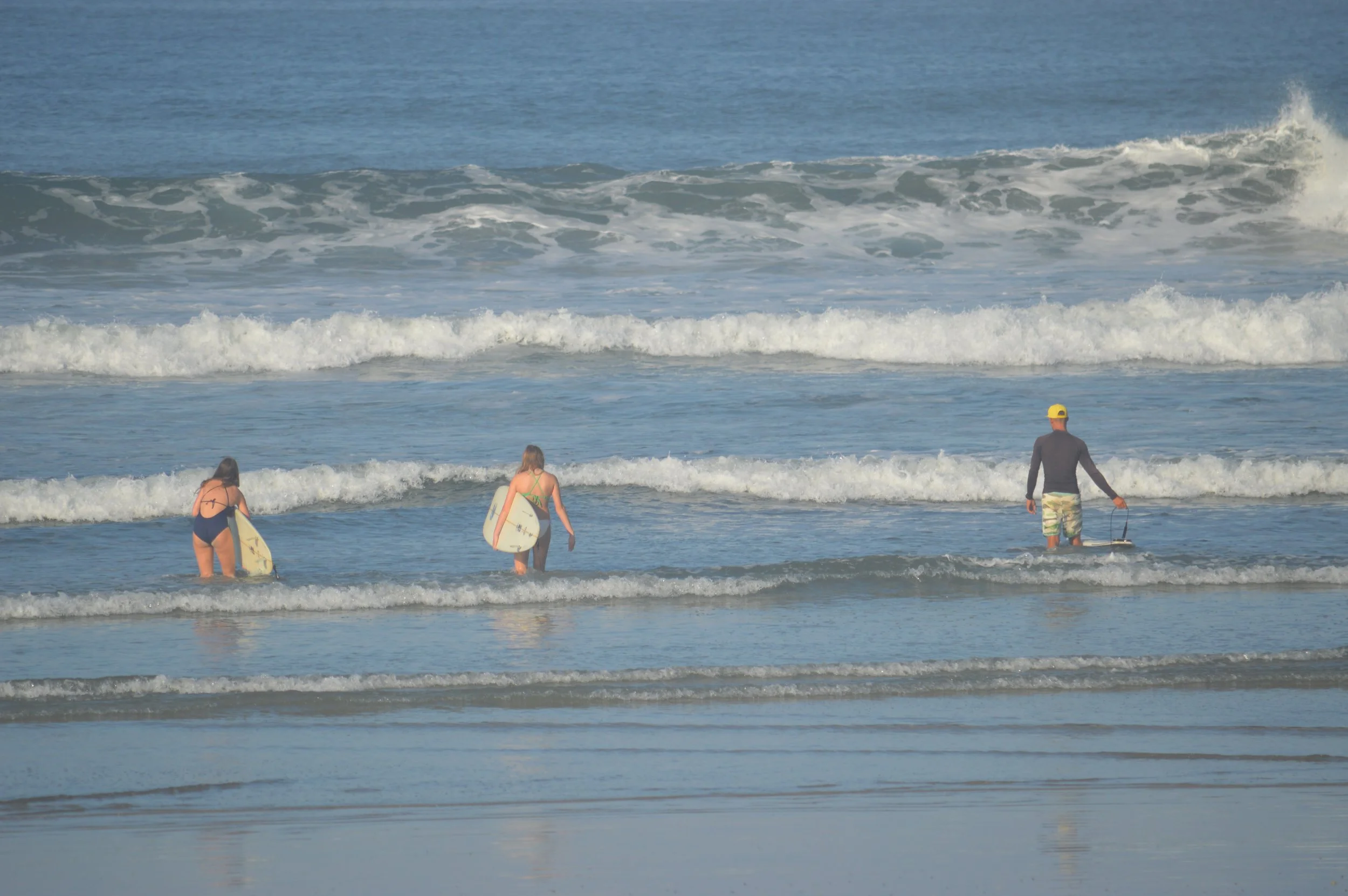 Heading out with Oscar