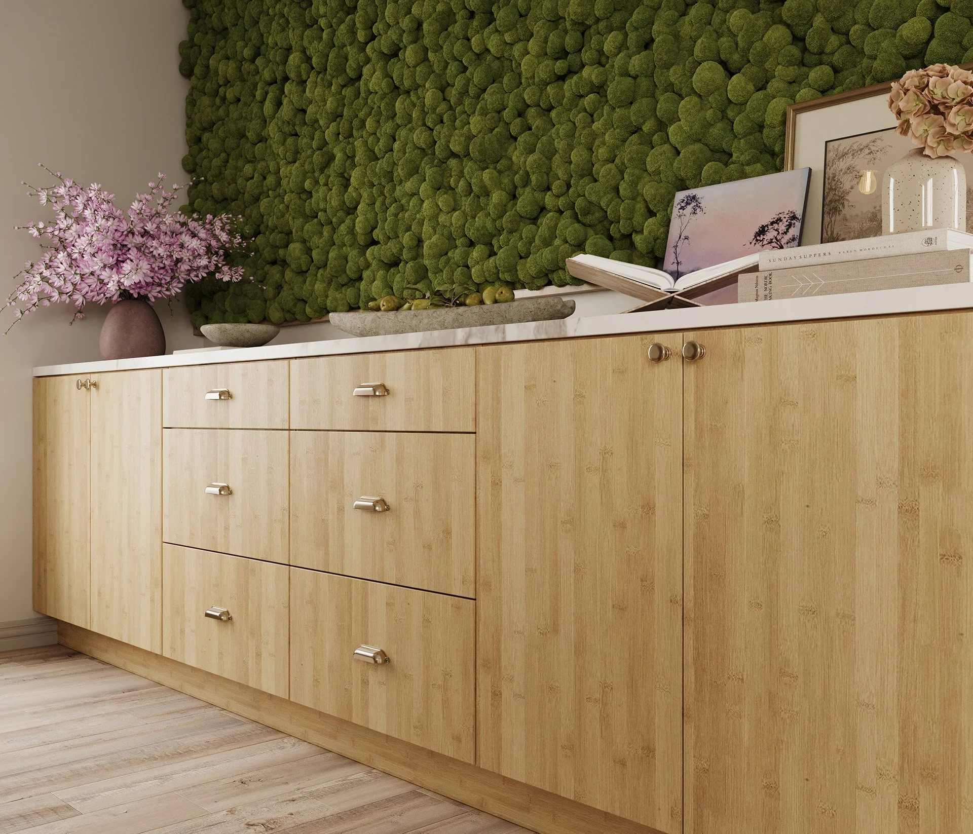 Kitchen by ARCADE GREEN Kitchen Cabinets, Bathroom Vanities & Vinyl Flooring