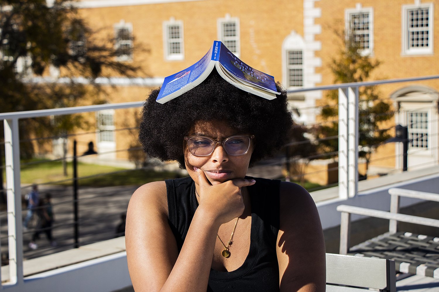 Hana with book on head.jpg