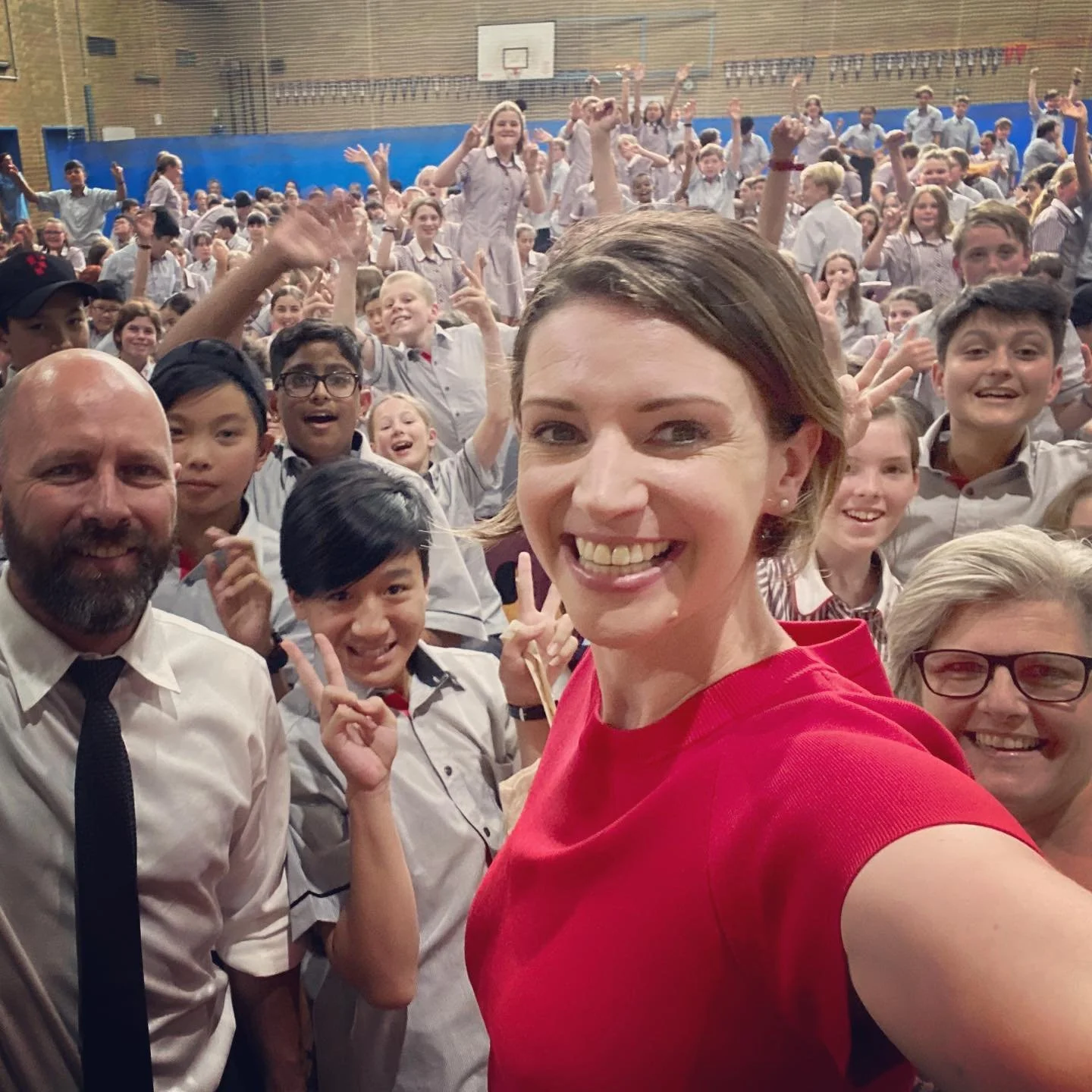 To the class of 2025: congratulations.

Today is the start of a new chapter of your life&hellip;one of many!

Today is a day to be proud of your achievements. 

For the @footscray_high_school students graduating class here's a photo of us all the way