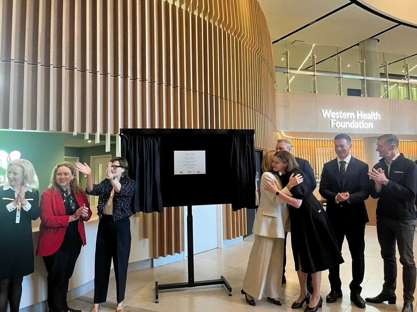 Along this journey, so many have done so much.

Patients are now in the new hospital. 

Every step of the way, community input has shaped this magnificent facility. 

History was made today. I felt pretty emotional. I know my great-grandmother Linda 