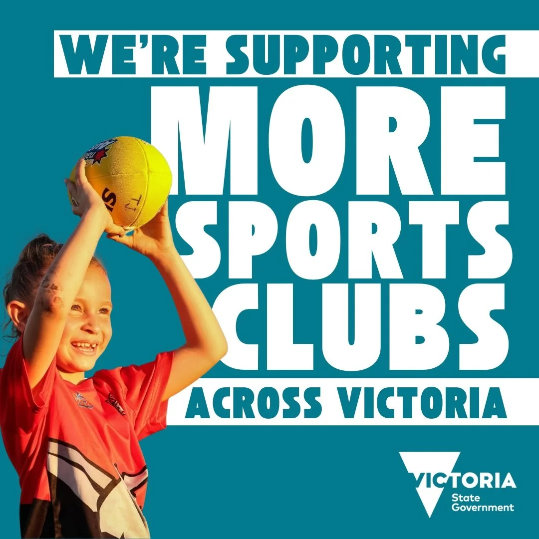 Labor is supporting even more Sports Clubs across Victoria to receive funding for new equipment and programs. 
 
Applications are now open for Round 2 of our Sporting Club Grants program for 2025-26. Grants of up to $5,000 are available for clubs to 