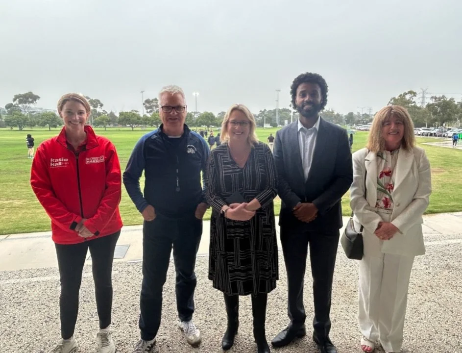 It was great to visit the Footscray Rugby Union Club at Henry Turner South Reserve &ndash; home to several junior and senior Rugby teams. 
 
The Victorian Government continues to invest more than $18.5 million into community sport and active recreati