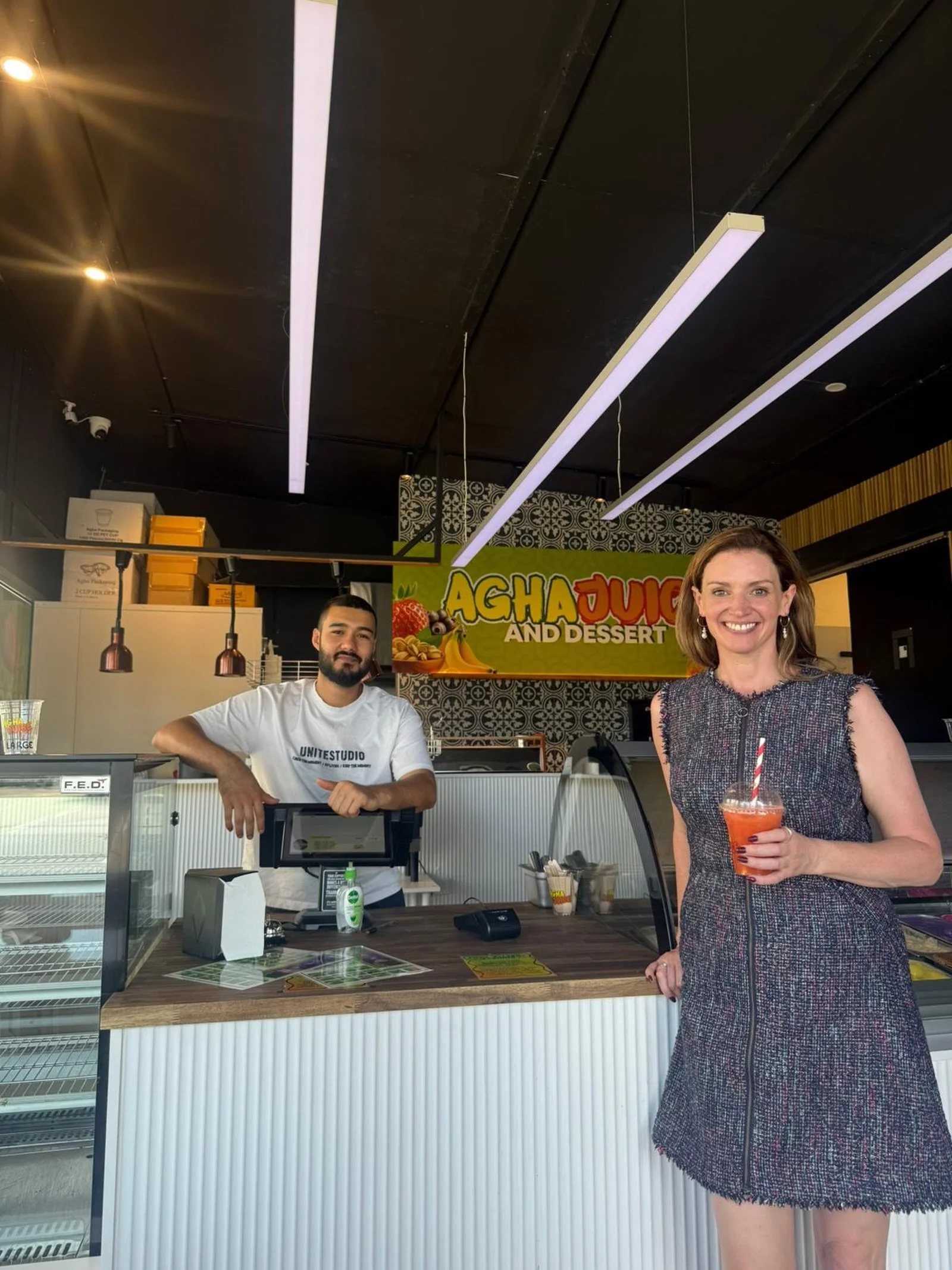 Agha Juice and Dessert has officially opened its new location at 3/63 Paisley St, Footscray. 🧃🥭

From fresh juices and smoothies to cream cakes and their popular pistachio milkshakes, it's fantastic to see more diverse food and dessert offerings co
