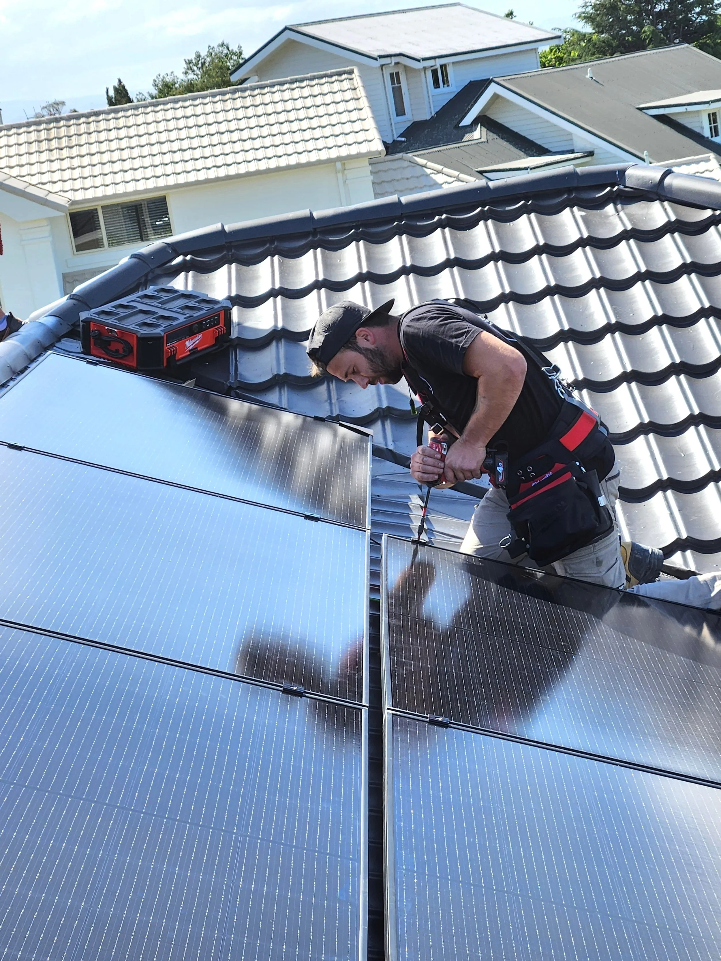 Installing-solar-panels