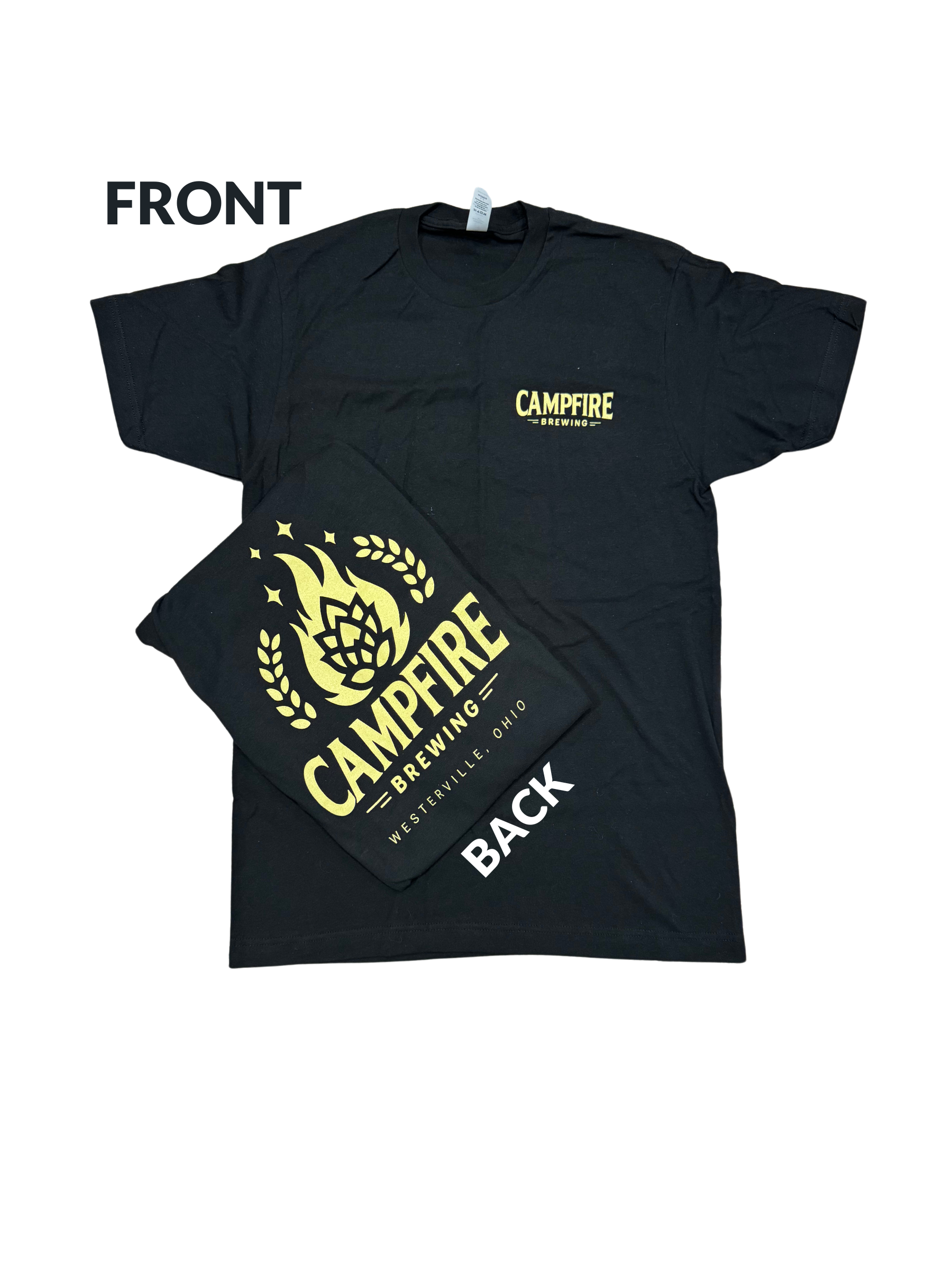 Black Campfire Brewing Tee