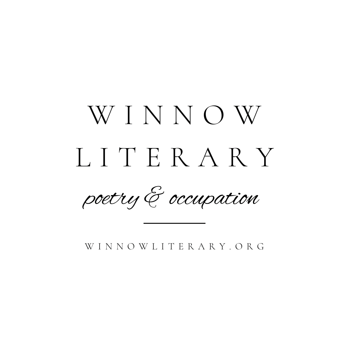Winnow Literary:  Poetry & Occupation. WinnowLiterary.org
