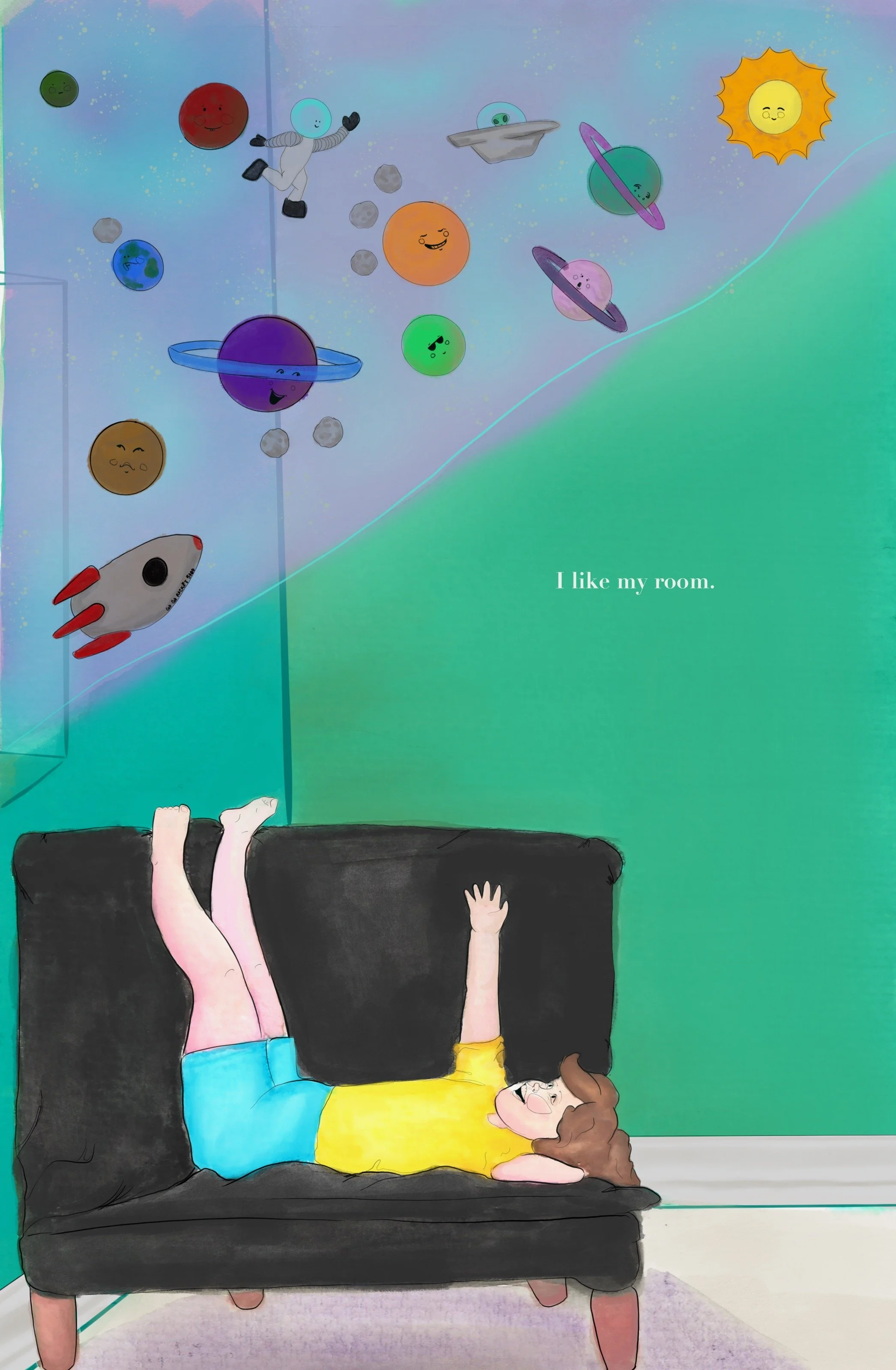 "I like my room" Lauren Weed, 2024