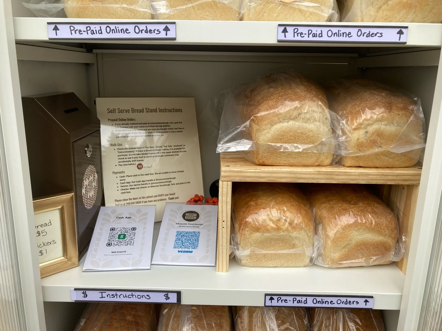 Sourdough Loaf <em>Pickup</em> — Moscow Sourdough