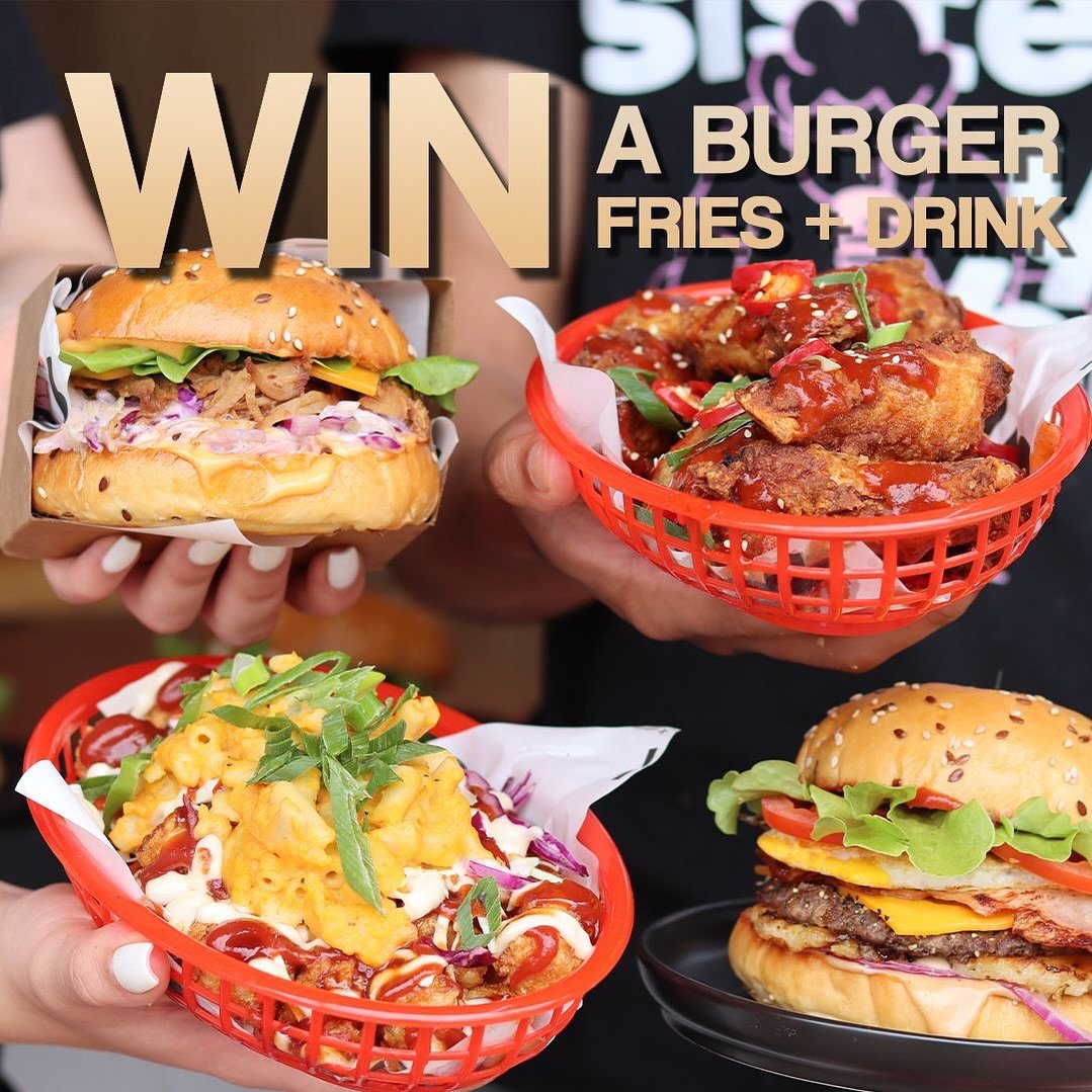 🍔 End of APRIL GIVEAWAY! 🎉 
&mdash;-
This month&rsquo;s giveaway freebies are a FREE Burger, Fries &amp; Drink! 🥳 Good luck everyone! 💫
-
To Enter:
❤️ Like this post
💬 Tag a friend you want to share this with (Multiple entries are allowed)
✅ Fol