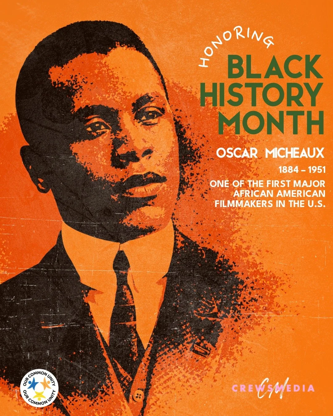 This Black History Month, we honor Oscar Micheaux, a trailblazing filmmaker, author, and entrepreneur who reshaped American cinema.
As the first major African-American feature filmmaker, he made films about contemporary black life and the challenges 