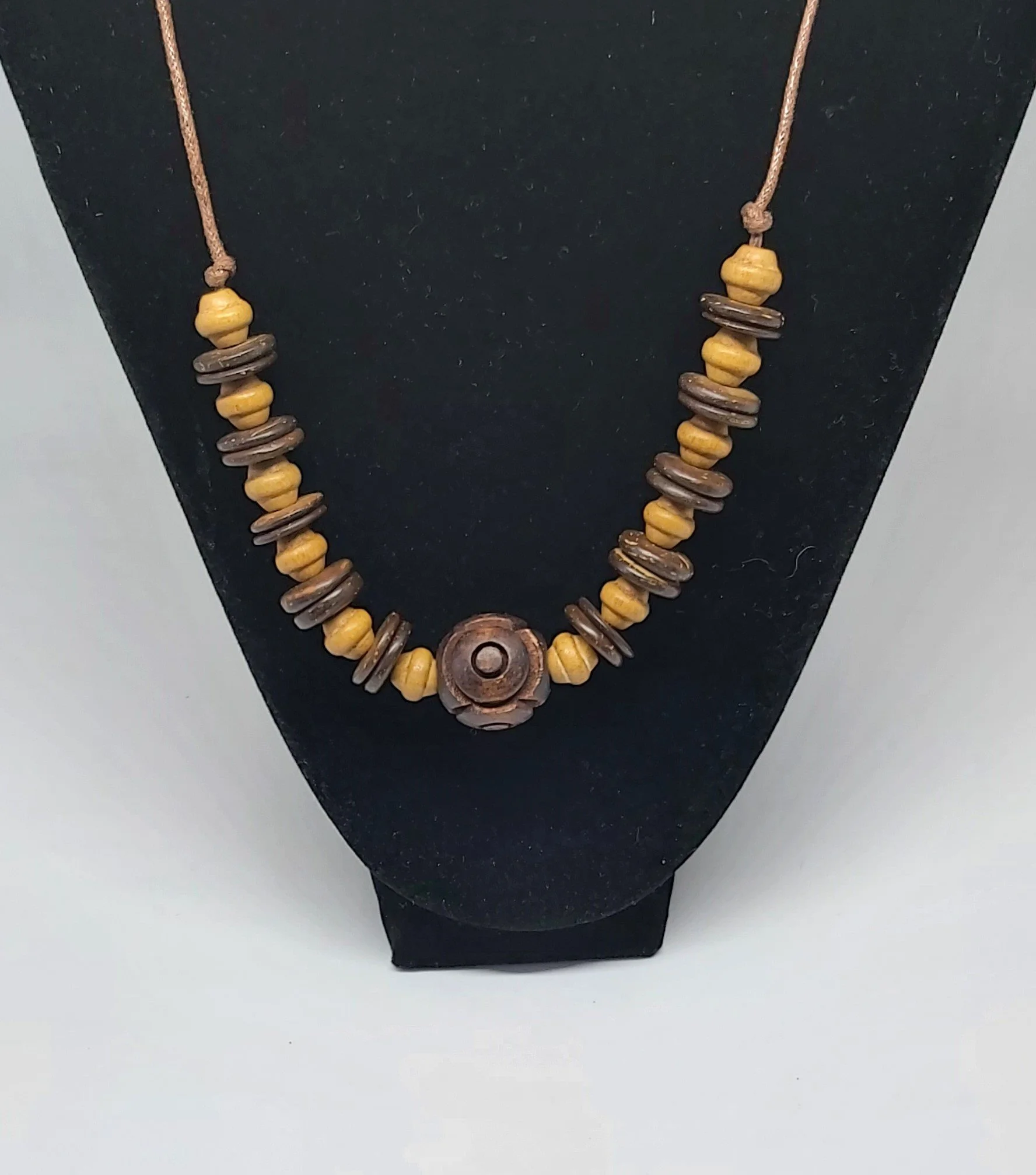 Livity Original Necklace: Carved Horizon (OOAK Wearable Sculpture)