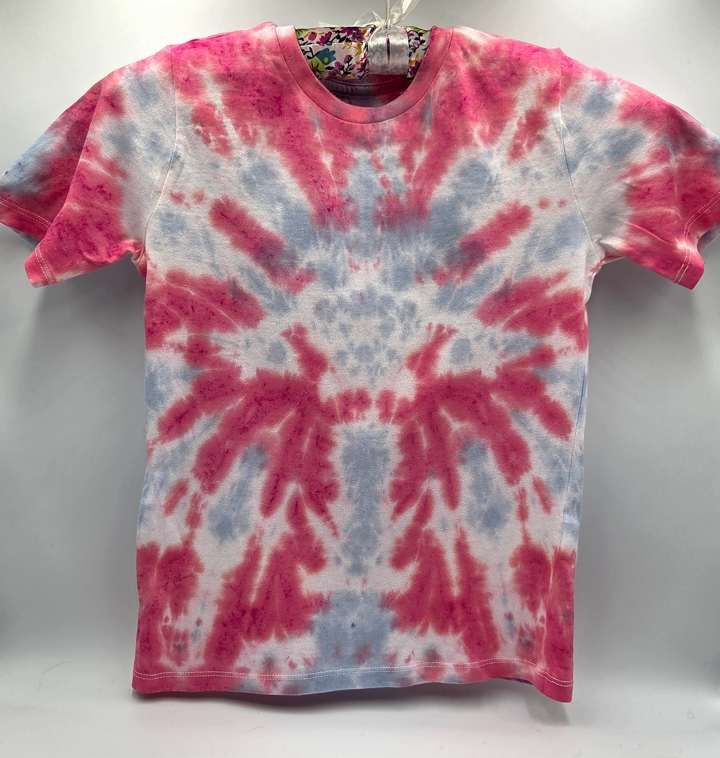 "Spider Lily" Livity Wearable Art  (OOAK Child's T-Shirt  Size 6)