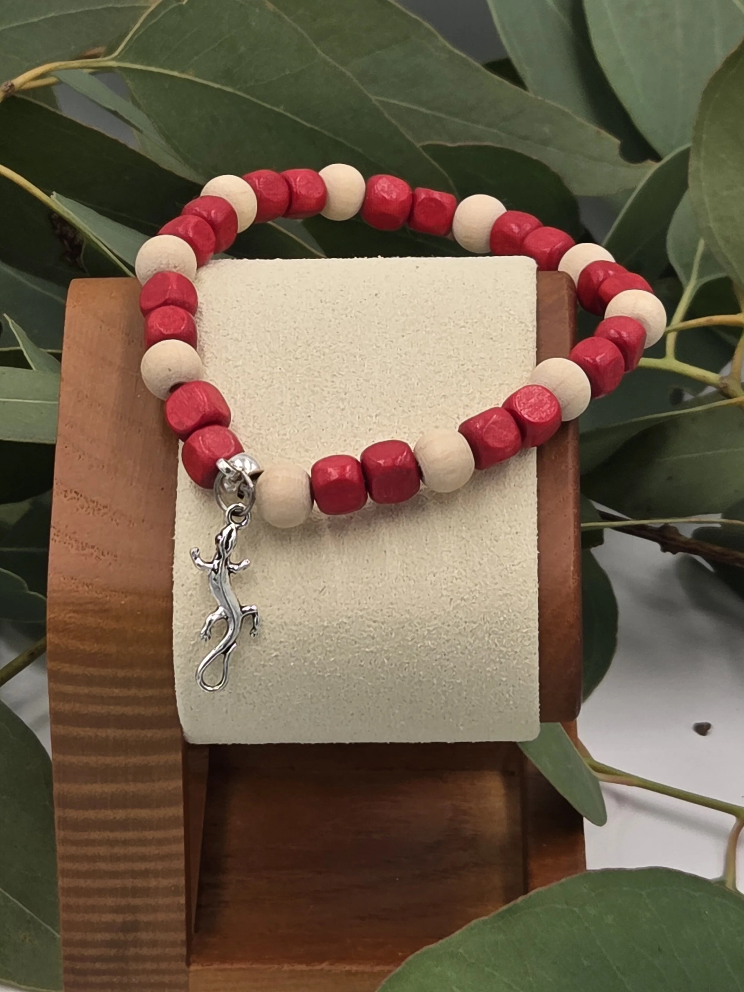 Livity Original Bracelet: Crimson Creeper (Australian Heritage Collection) OOAK