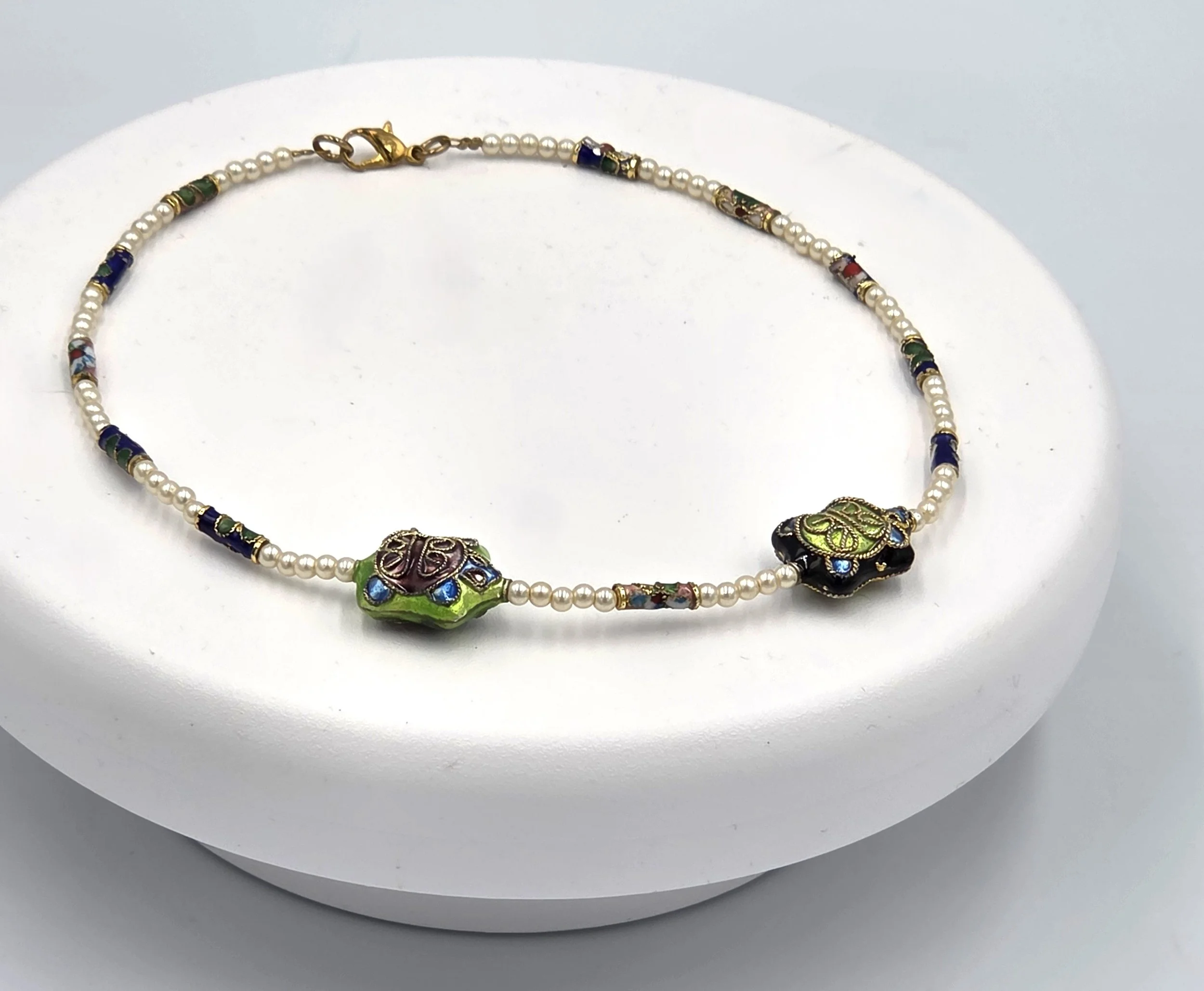 "Turtle Garden" Livity Original Necklace (OOAK Artisan Piece)