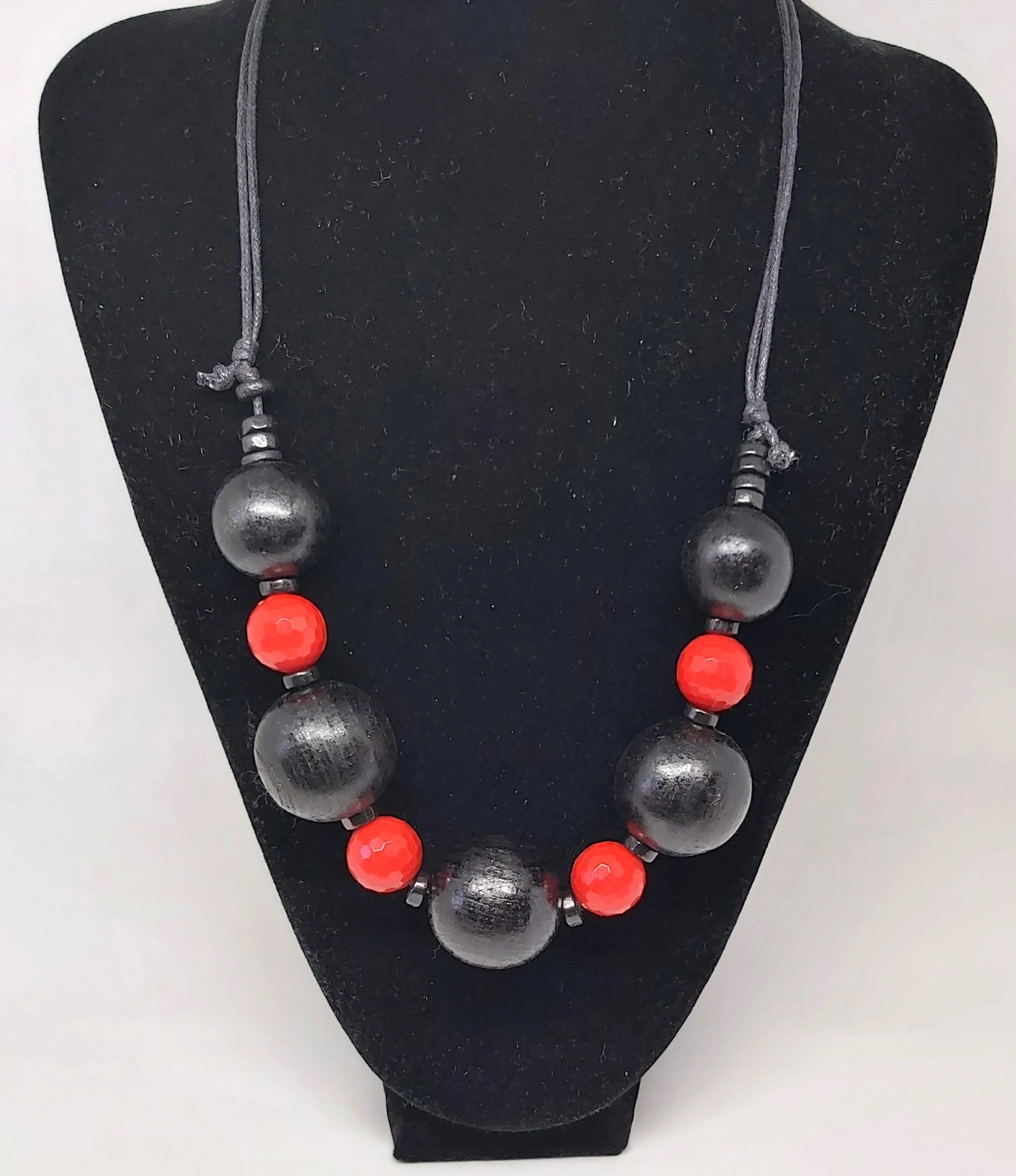 Livity Original Necklace : Volcanic Core (OOAK Wearable Sculpture)