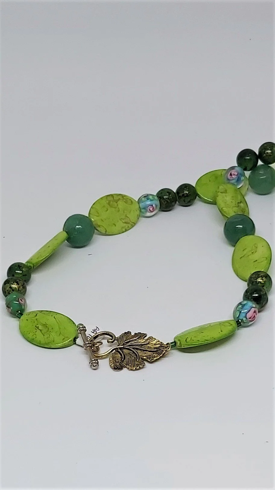 Livity Original Necklace: Verdant Bloom (OOAK Wearable Sculpture)