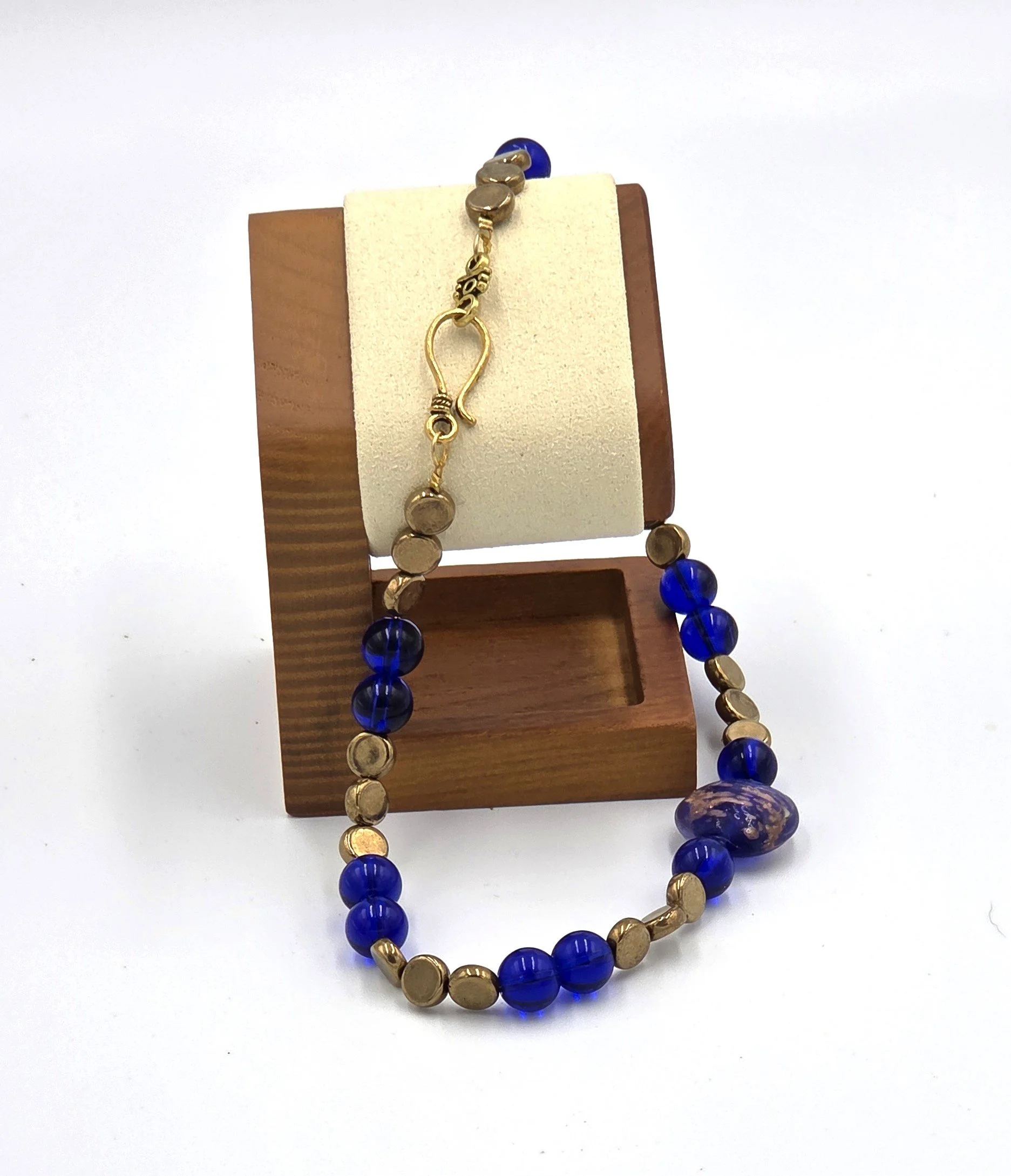 "Golden Spirit" Livity Original Necklace: OOAK Artisan Piece