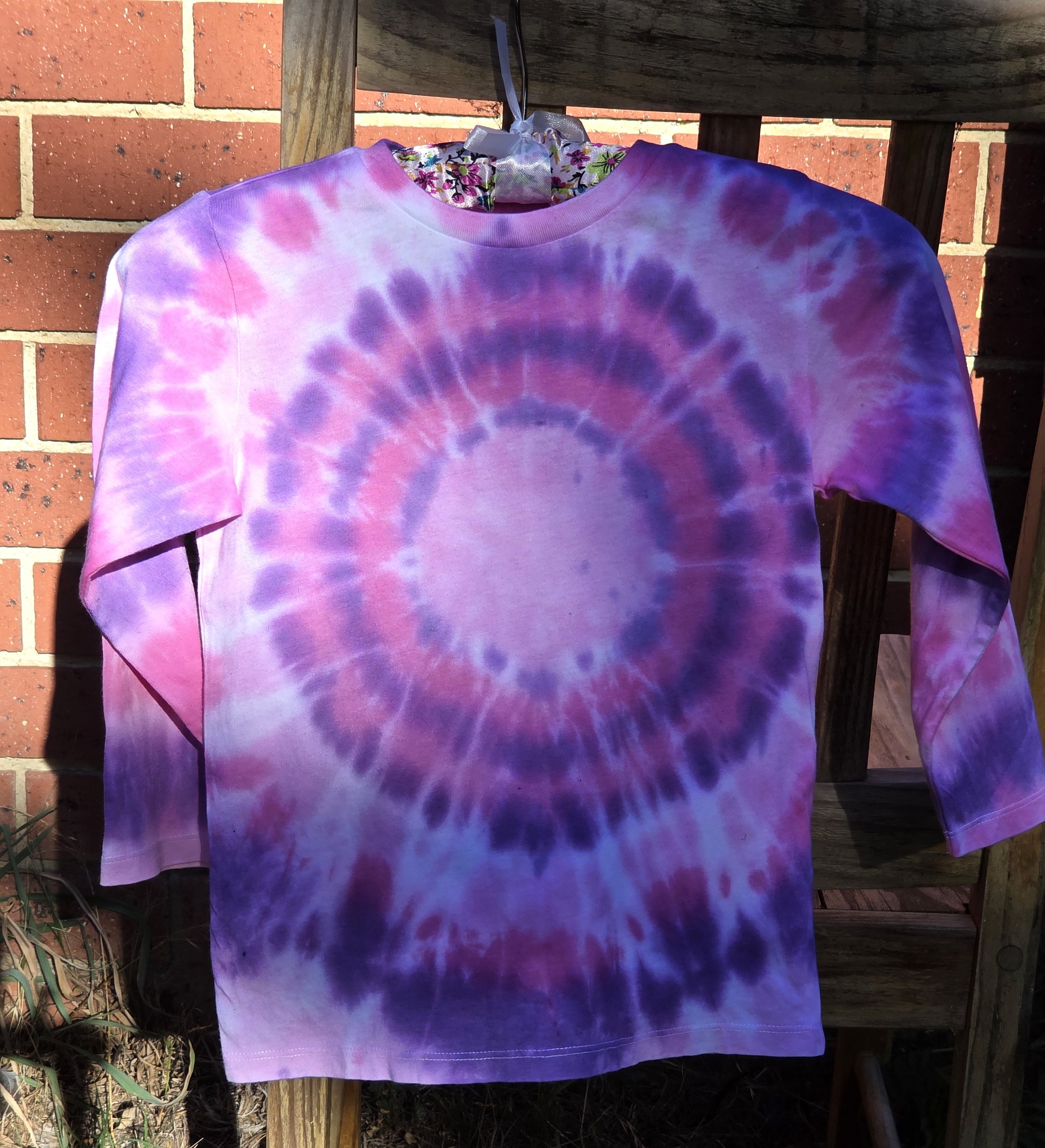 Livity Wearable Art (OOAK child's T Shirt) "Berry Orbit"