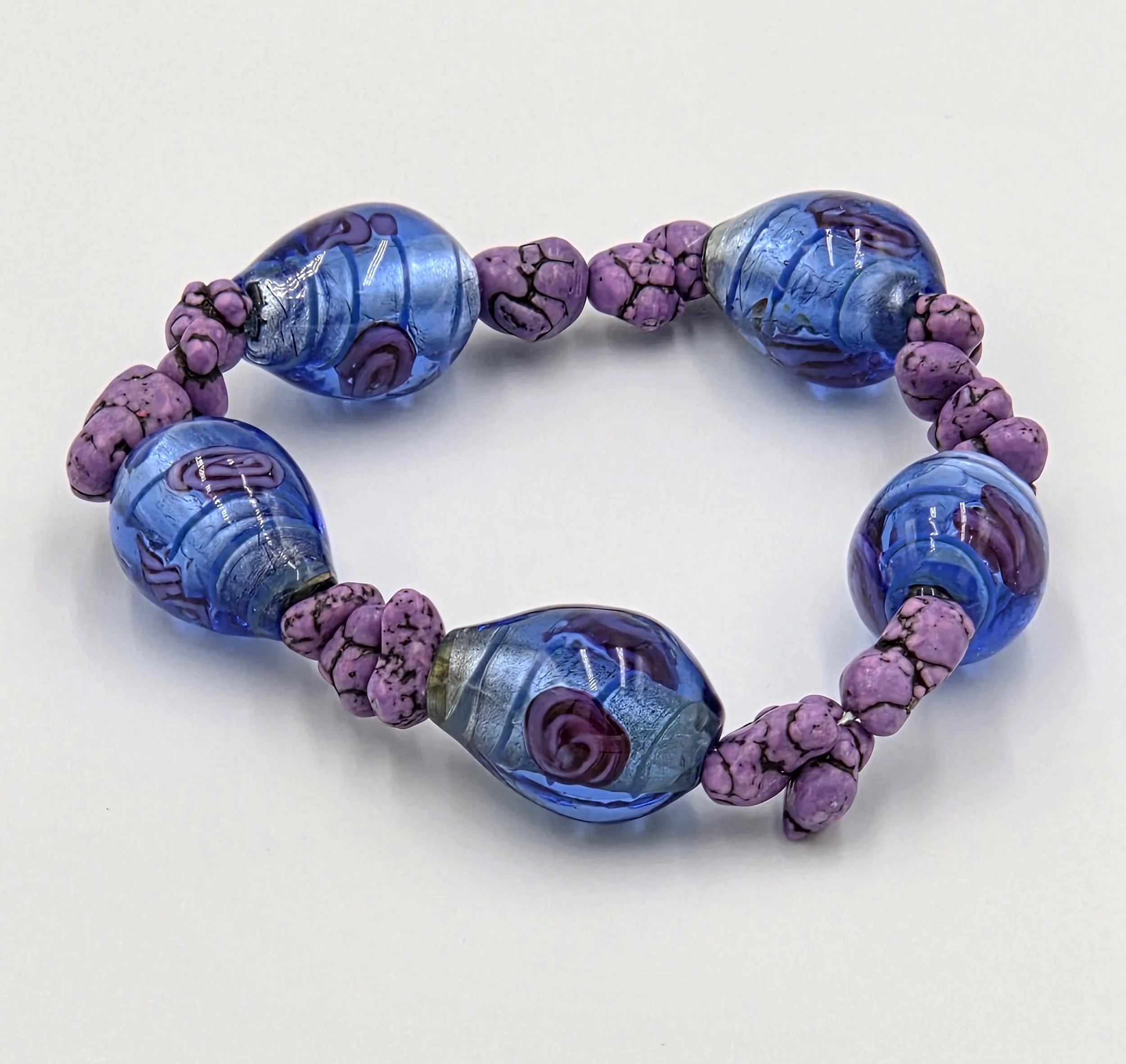 Livity Original Bracelet: Climbing Roses (OOAK Artisan Piece)