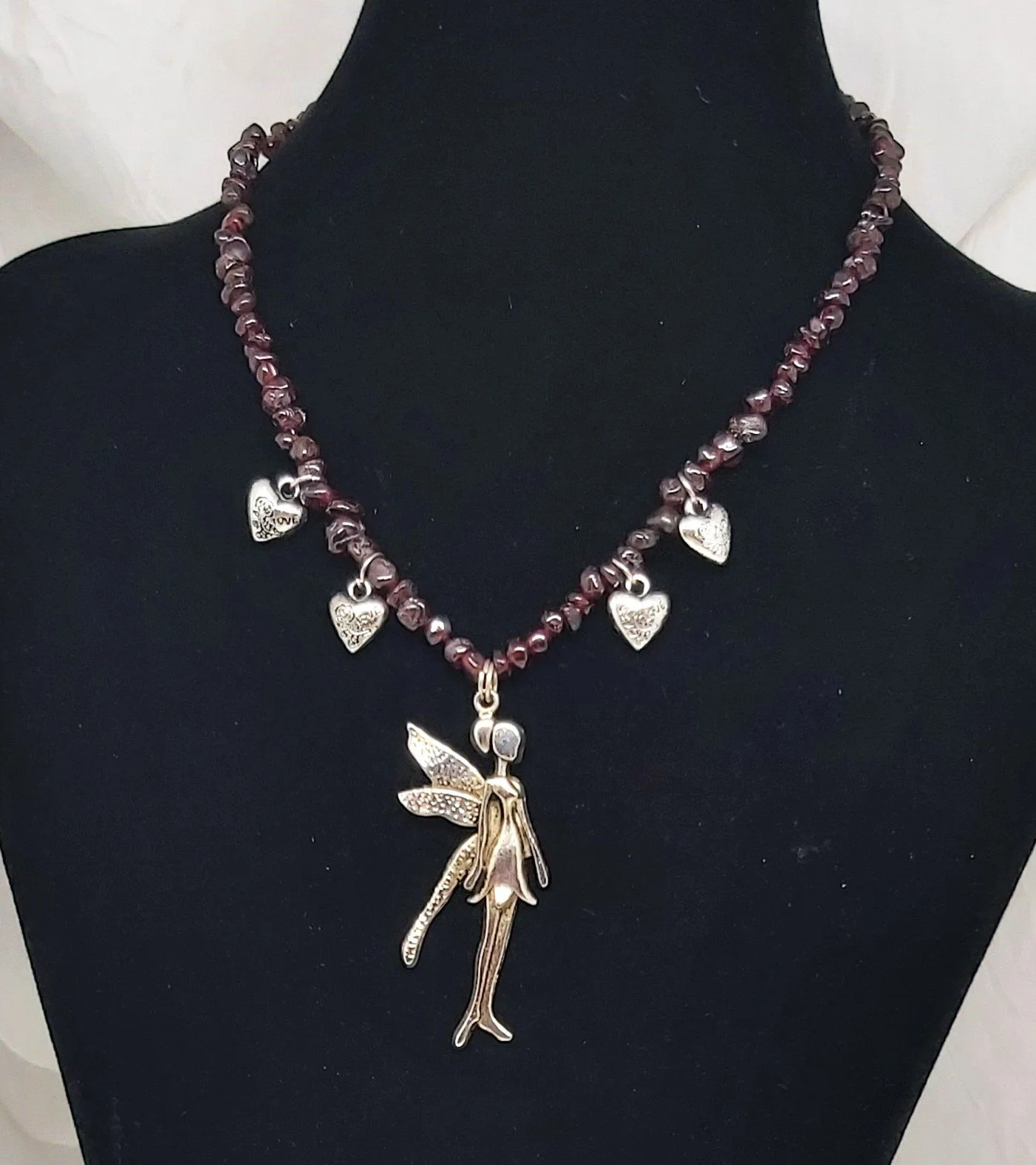 Livity Original Necklace: Fairy Fire Choker (OOAK Statement Piece)