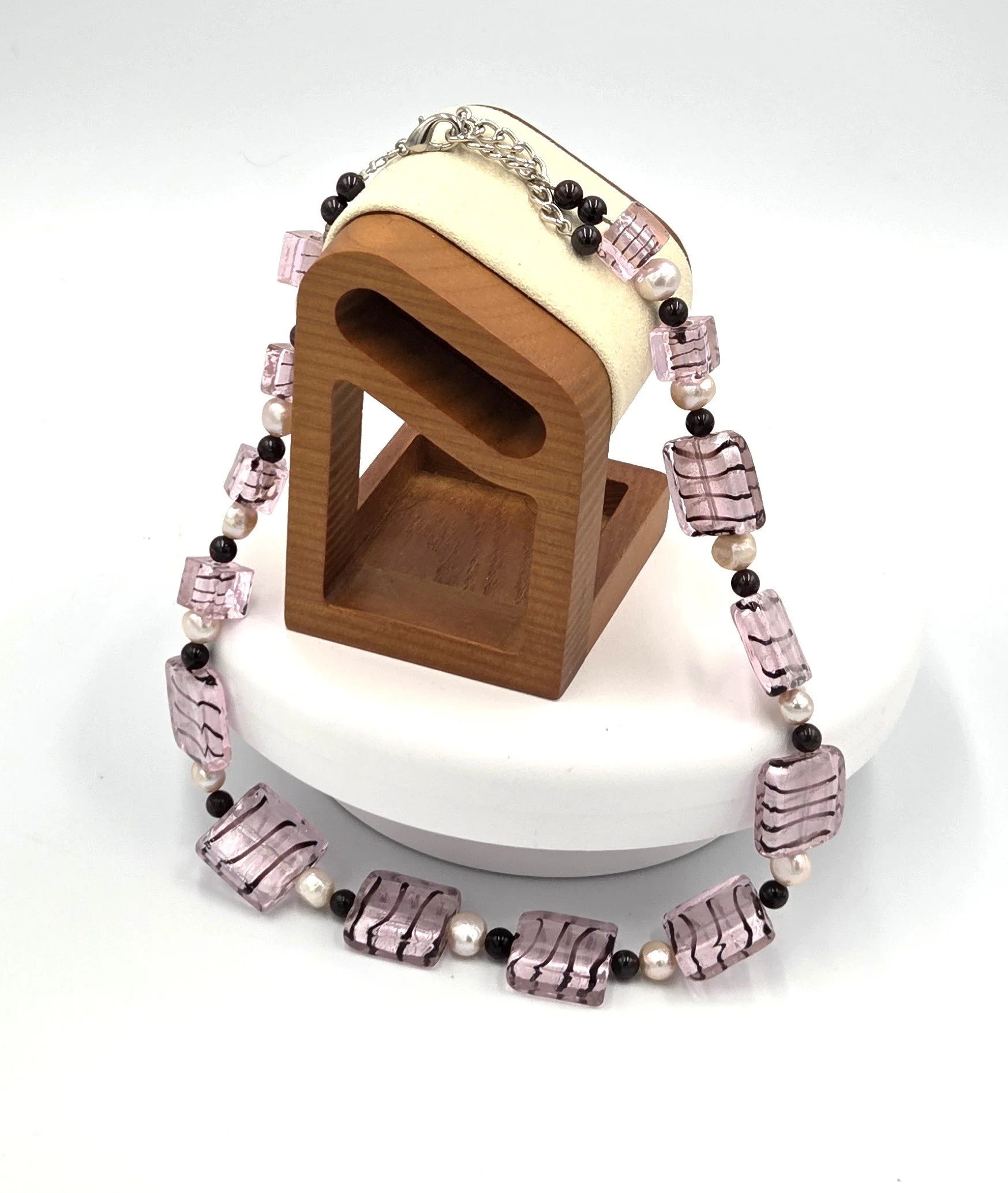 "Silken Flame" Livity Original Necklace (OOAK Artisan Piece)