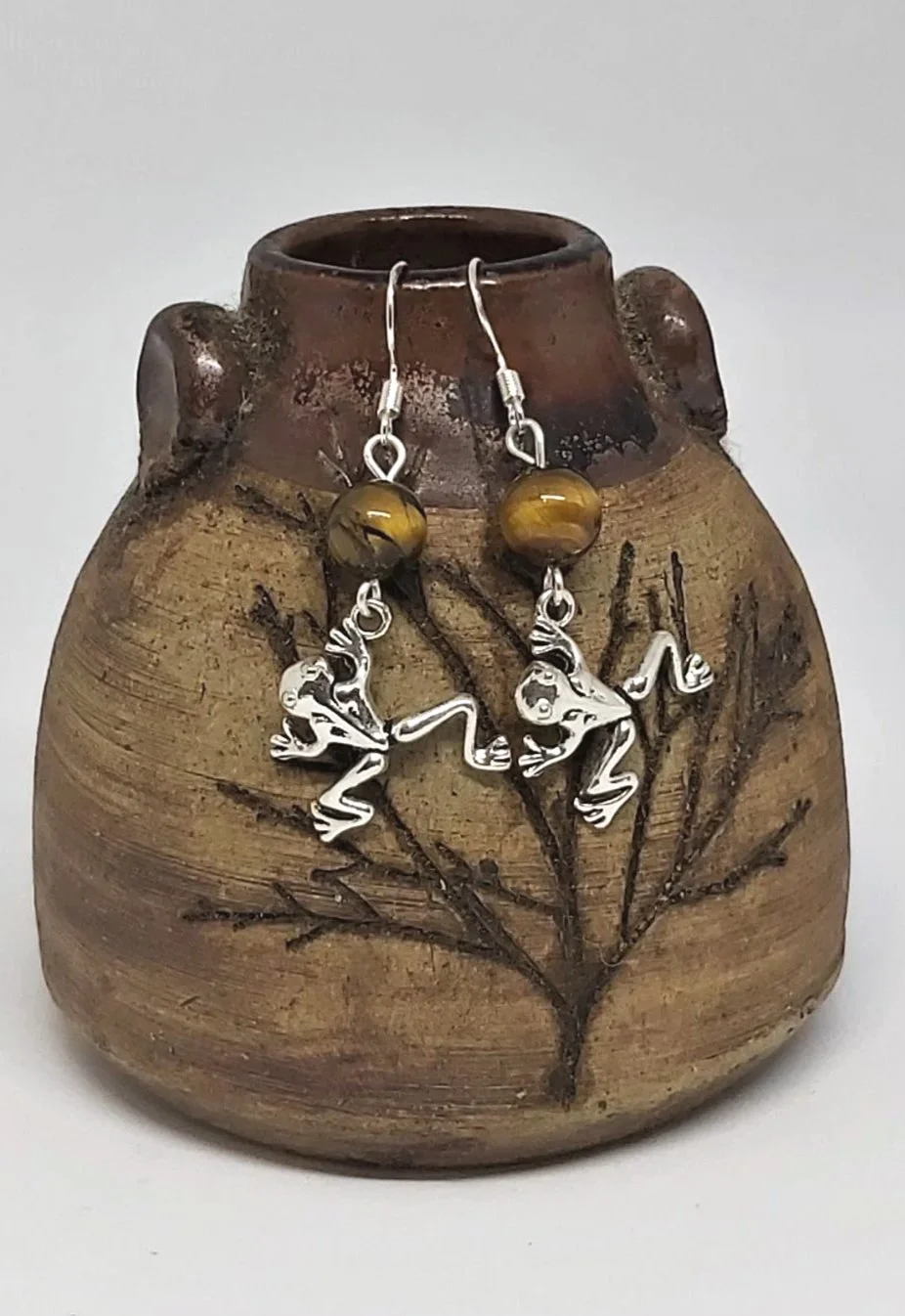 Livity Original Earrings: Courageous Leap (Sterling Silver Hooks)