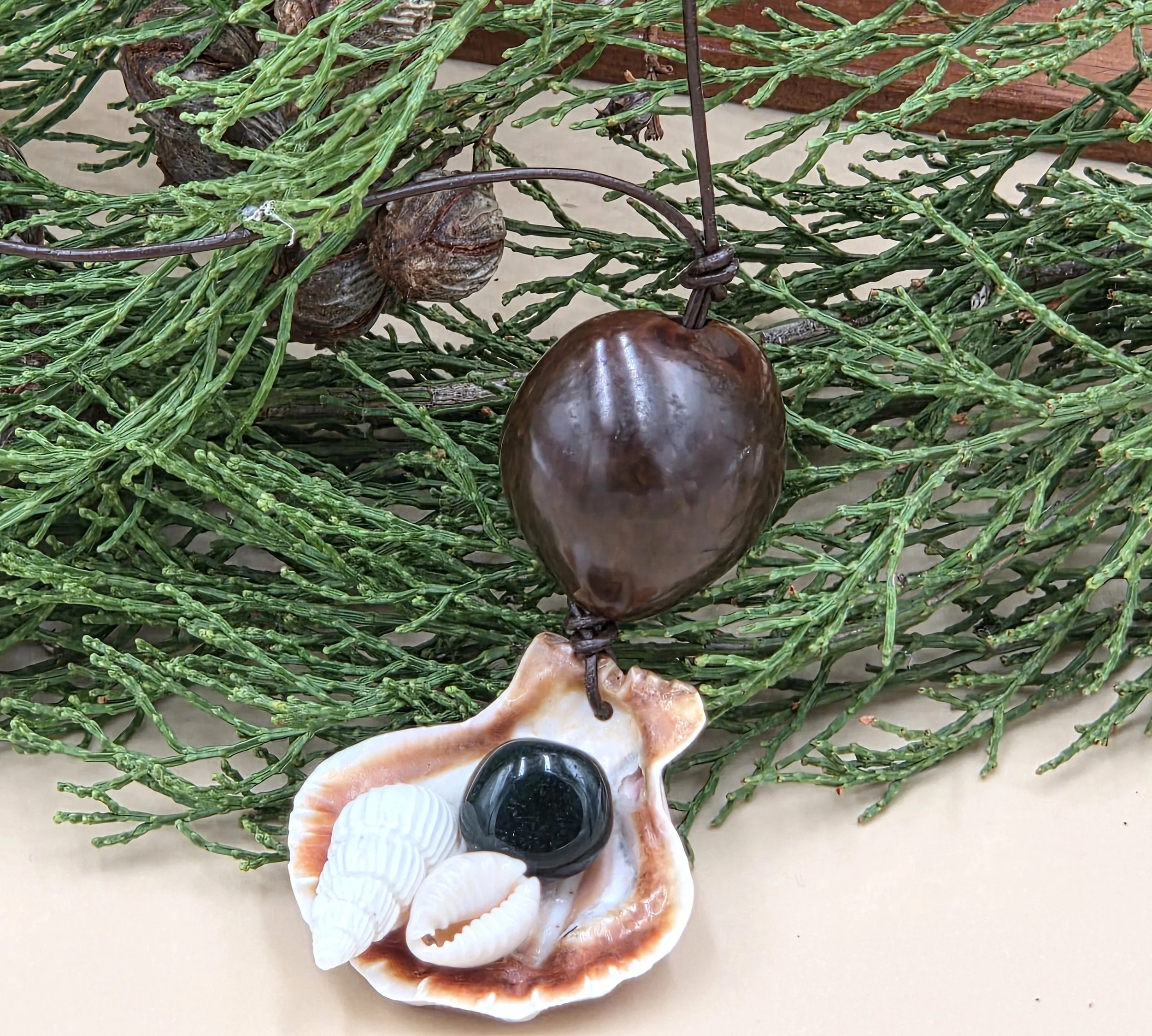 Livity Original Necklace: "Gifts of the Earth & Sea" (Australian Heritage Collection) OOAK