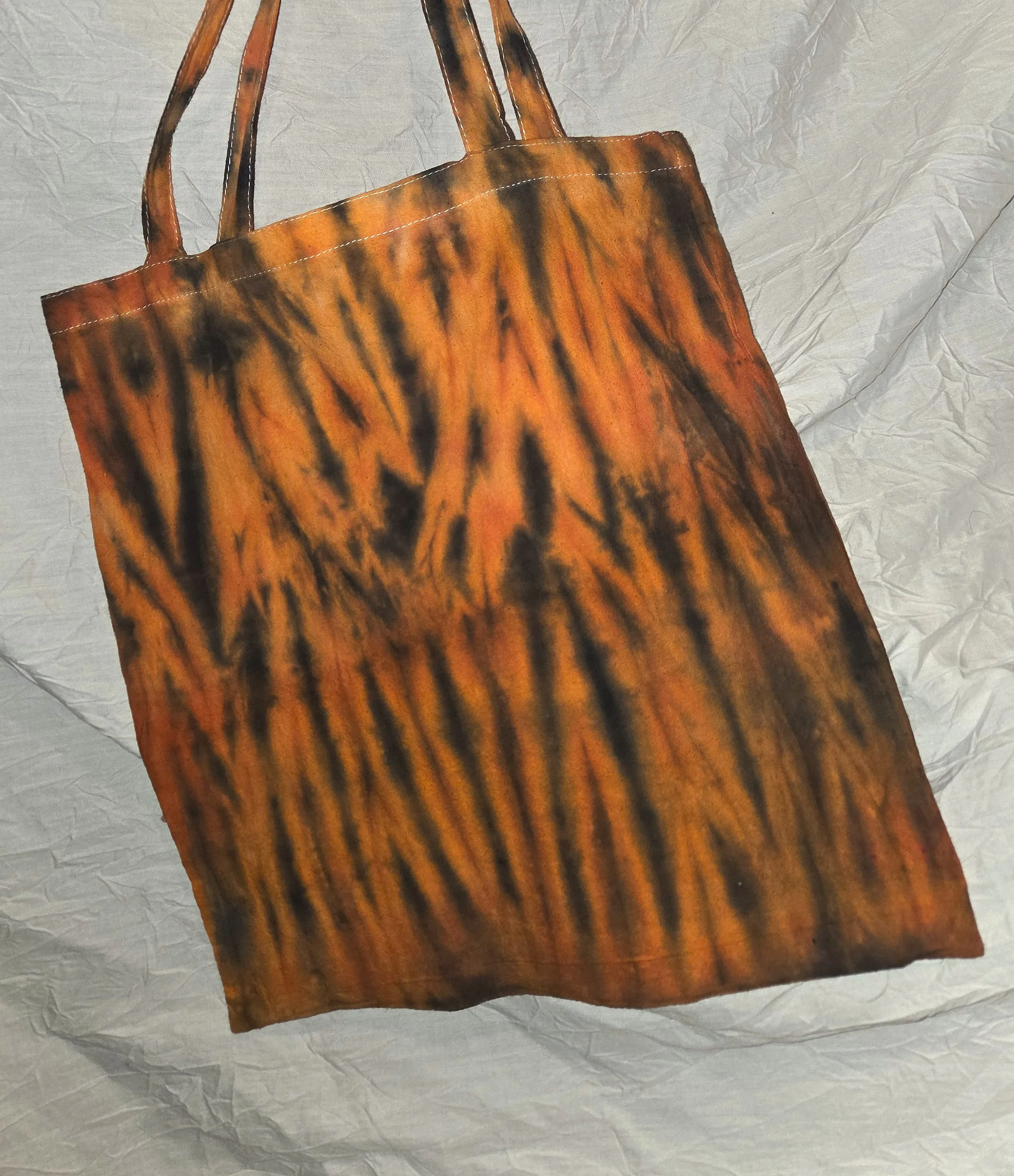 Tie Dye Bag Tiger Stripes