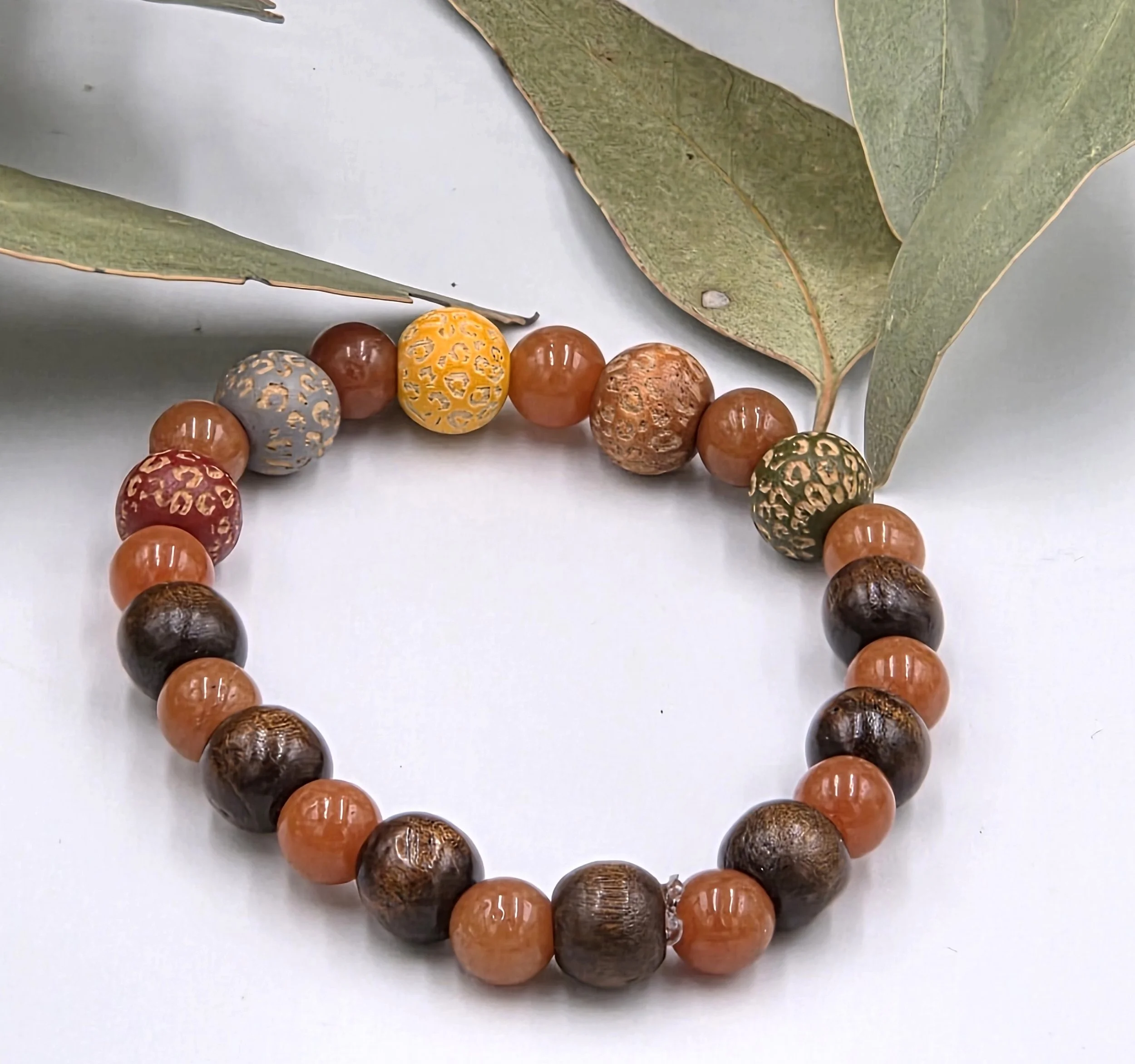 "Harmonious Shield" Livity Original Bracelet (OOAK Artisan Piece)