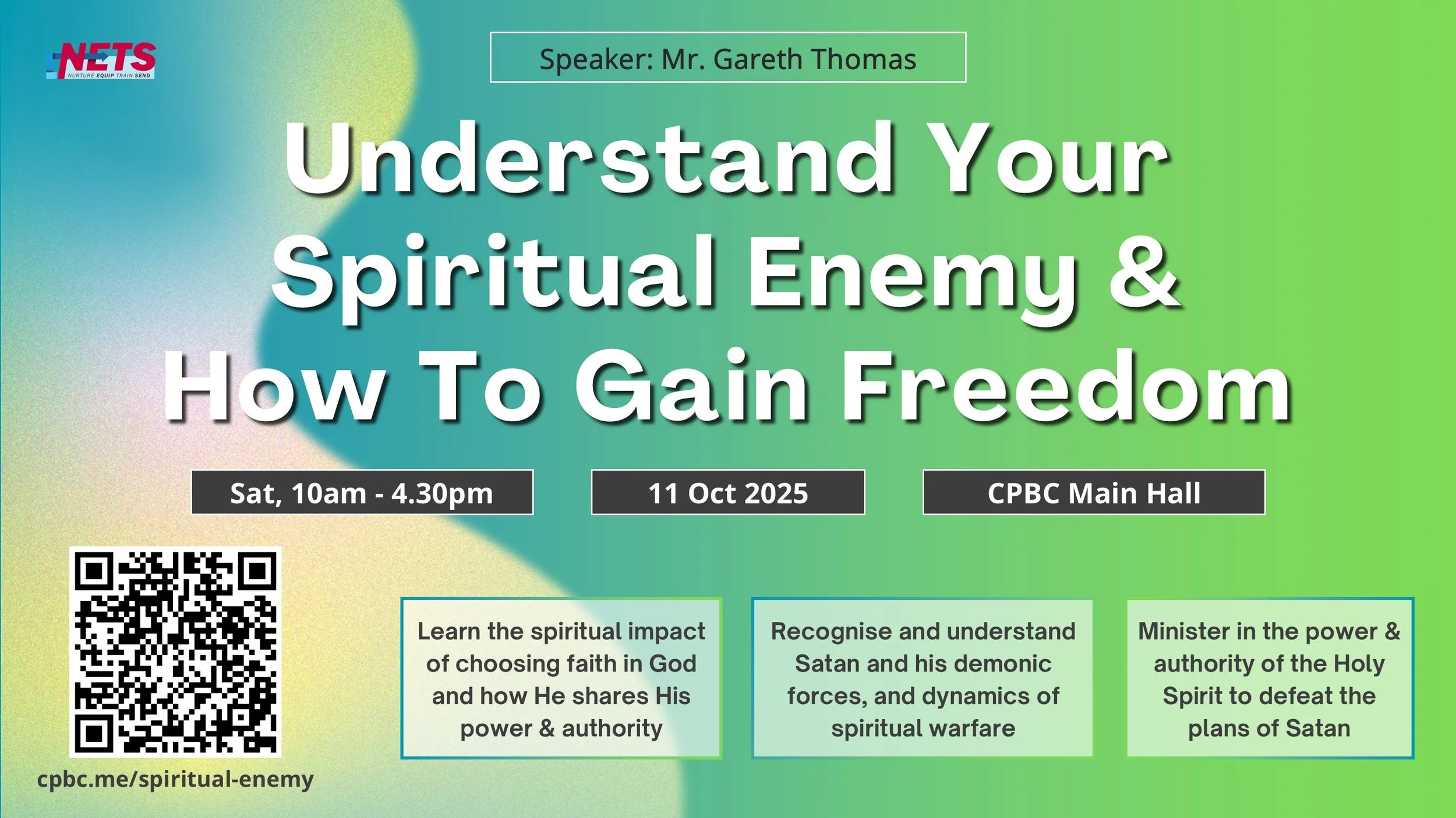 NETS: Understand Your Spiritual Enemy And How To Gain Freedom