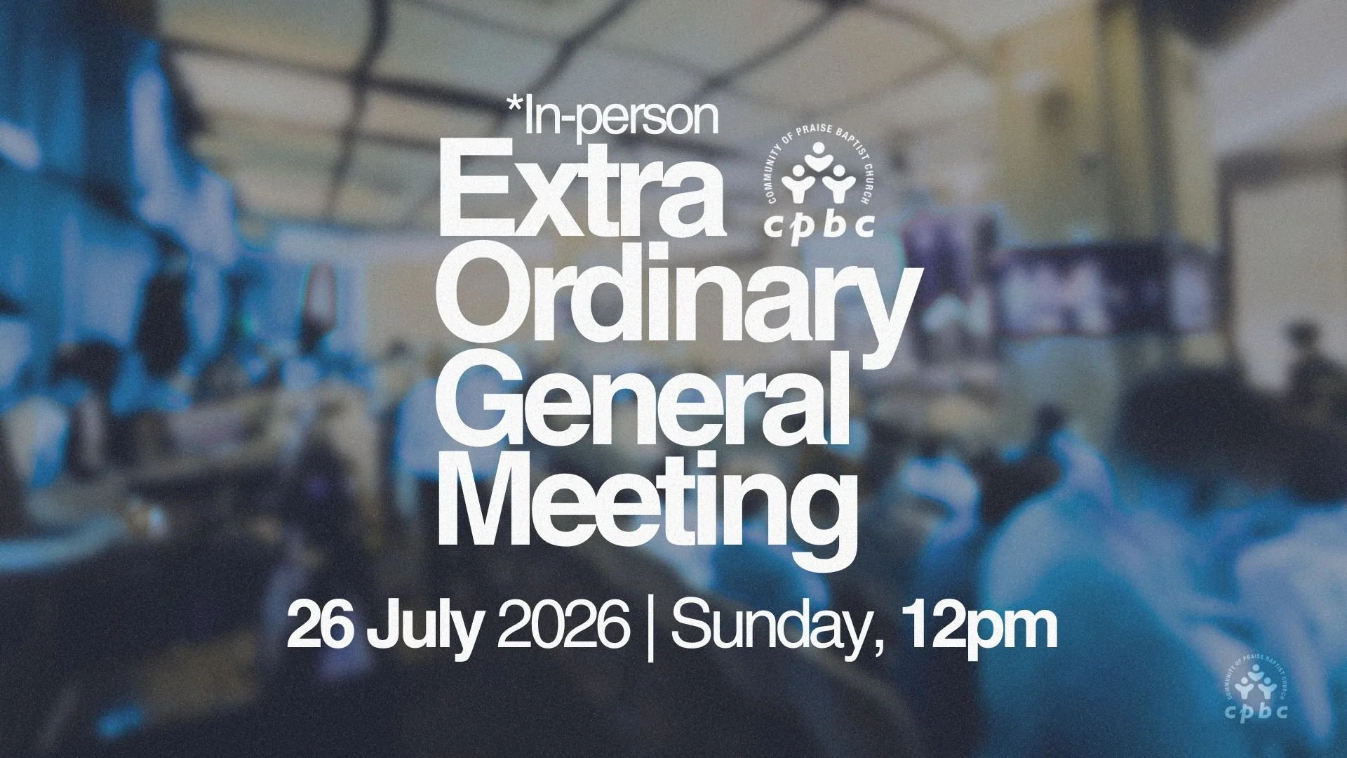 EOGM: Extra Ordinary General Meeting