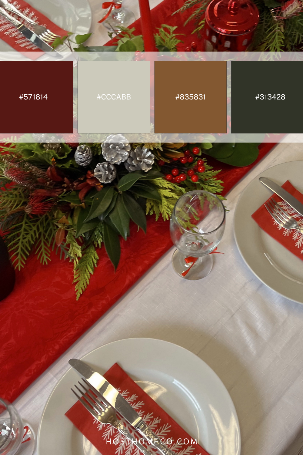 color palette red