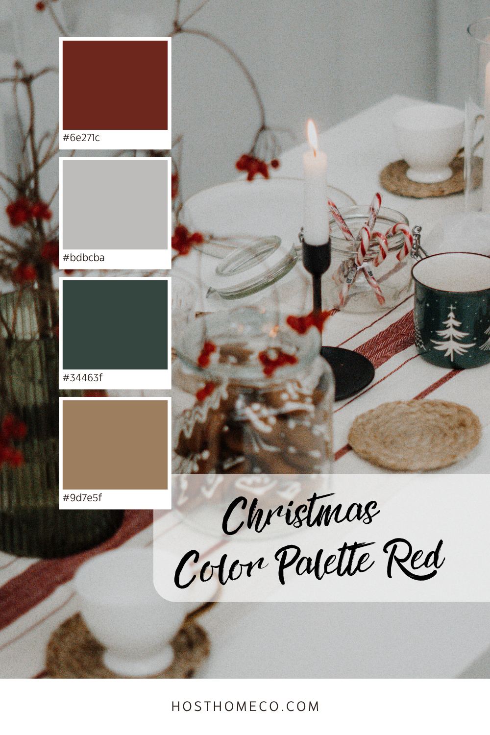 color palette red