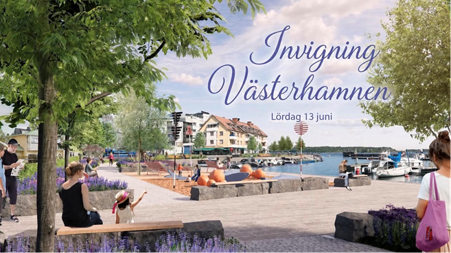 Invigning Västerhamnen