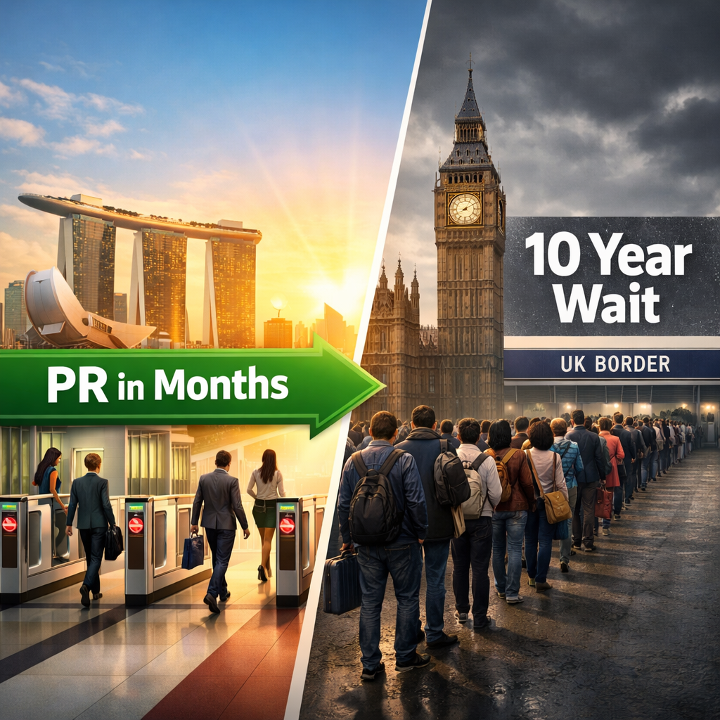 No More Waiting Games: How Singapore Outpaces the UK for Global Talent