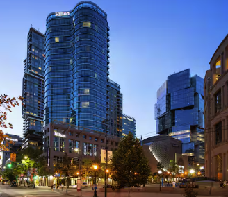 溫哥華住宿體驗：Hilton Vancouver Downtown — 用 Citi Prestige 福利住4送1、Hilton金卡送早餐的省錢玩法