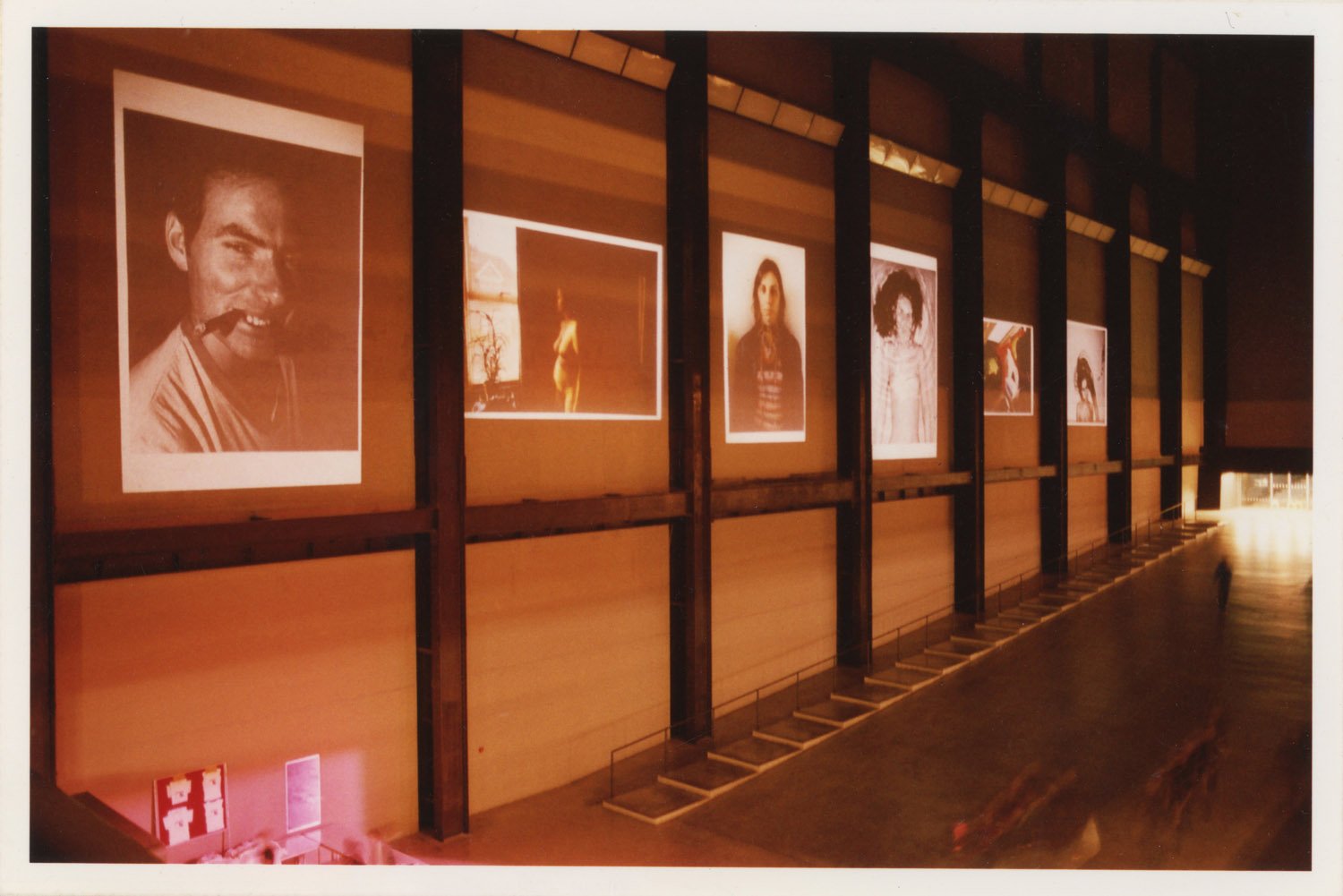 Tate Modern Turbine Hall projections September 2003