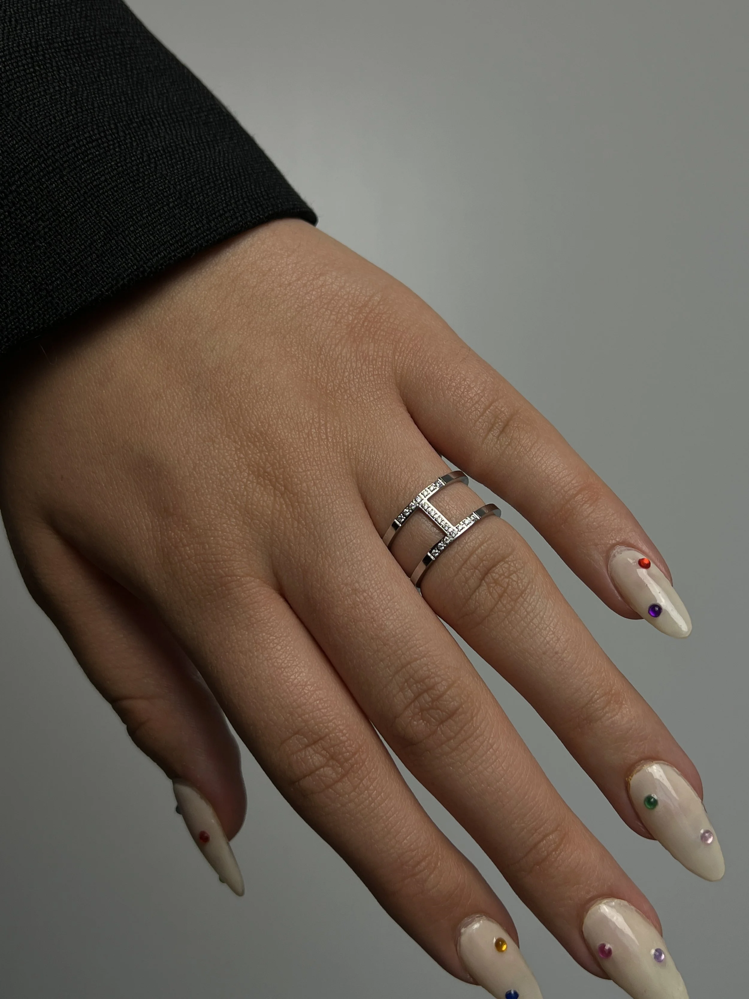 Bague Héloise argentée