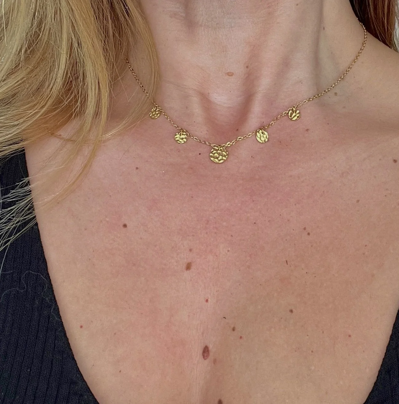 Collier Mamma Mia doré