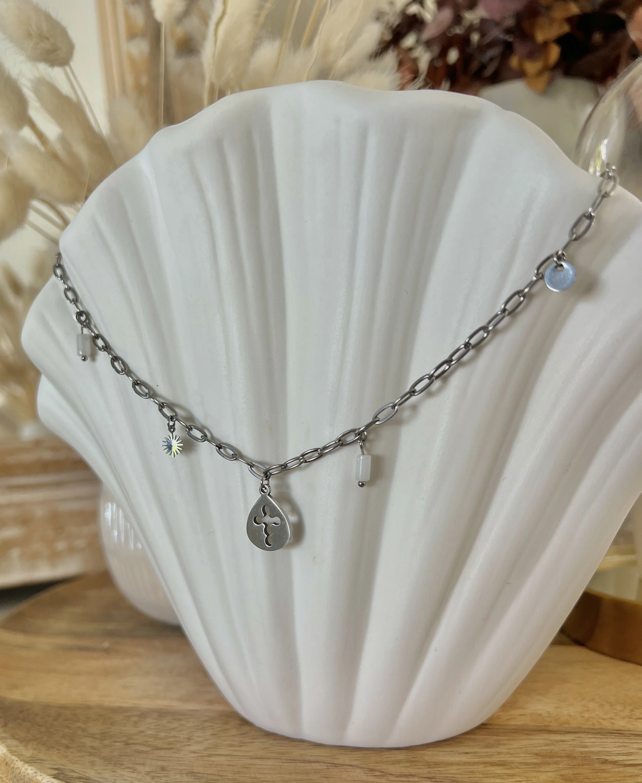 Collier Spirit argent