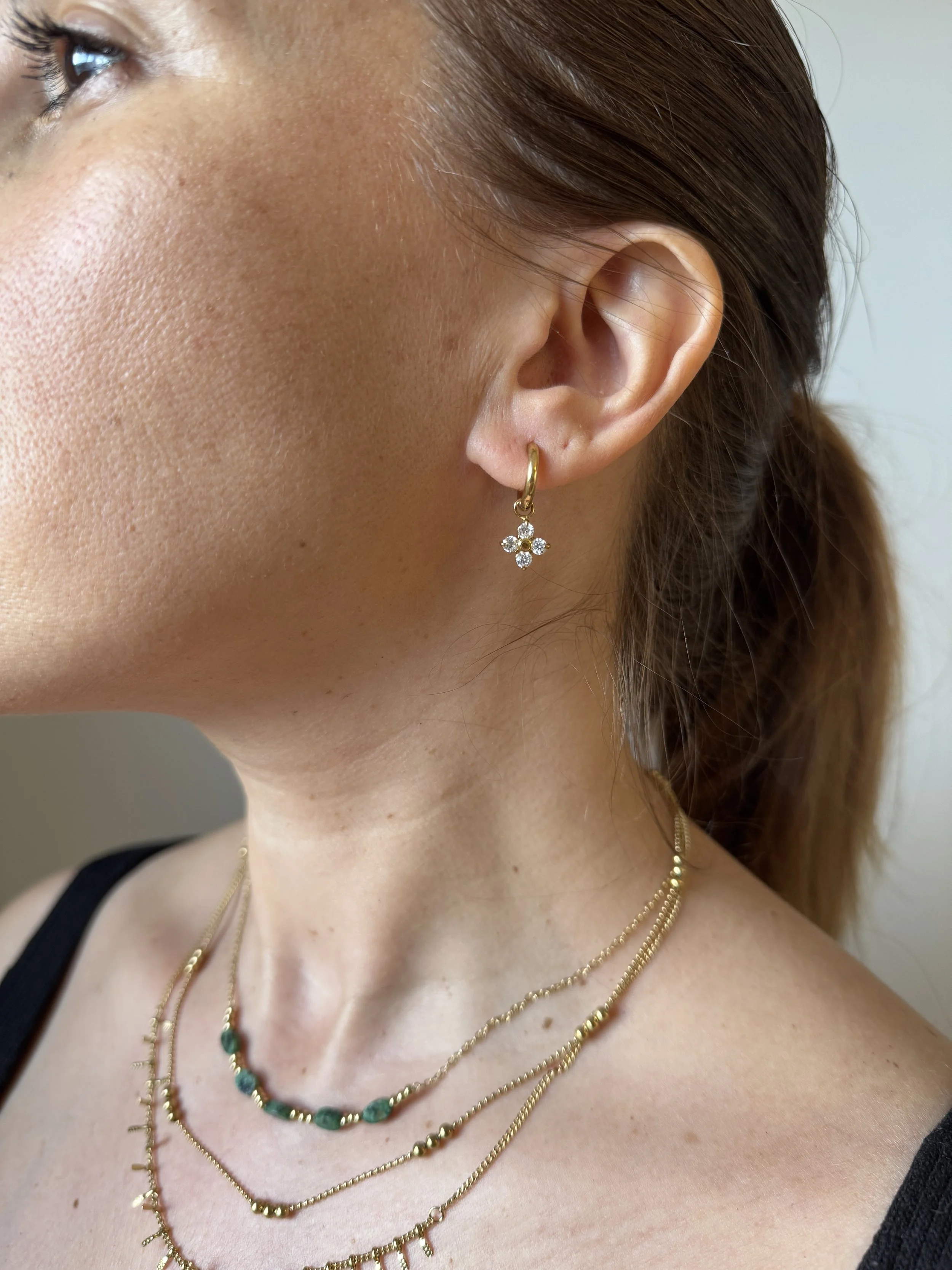 Boucles Elsa dorées