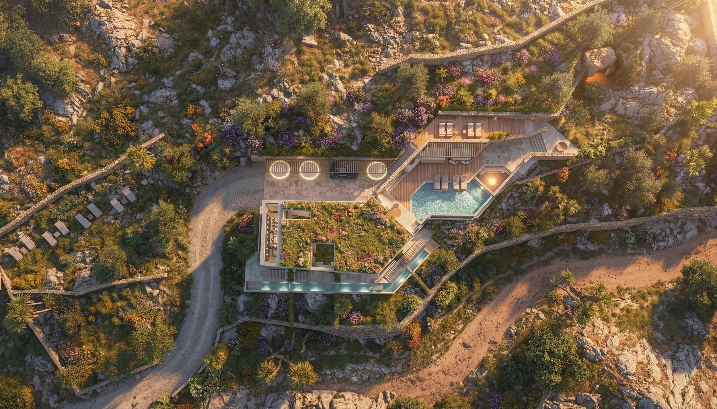 Aerial view