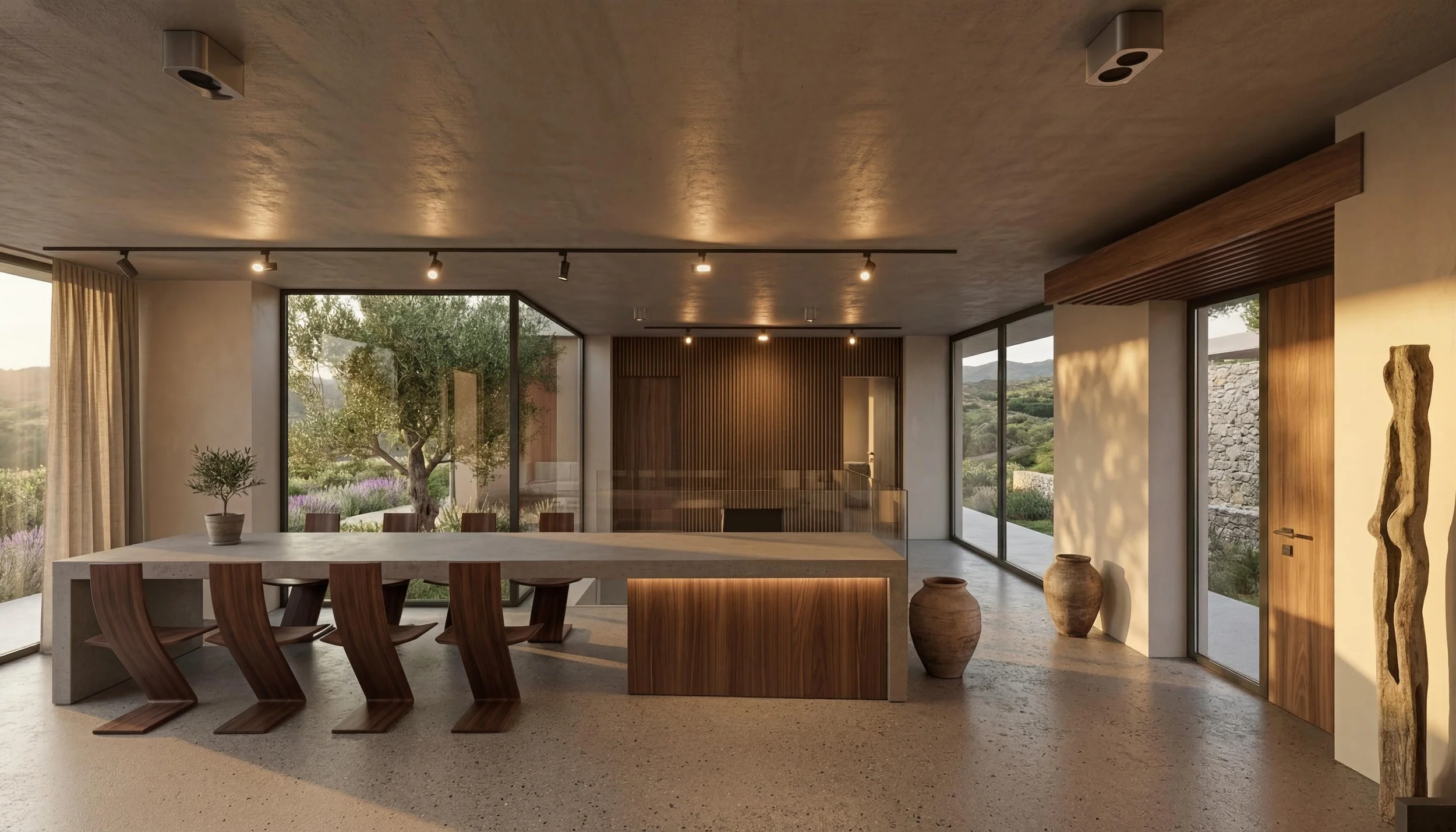 Dining and kitchen overview