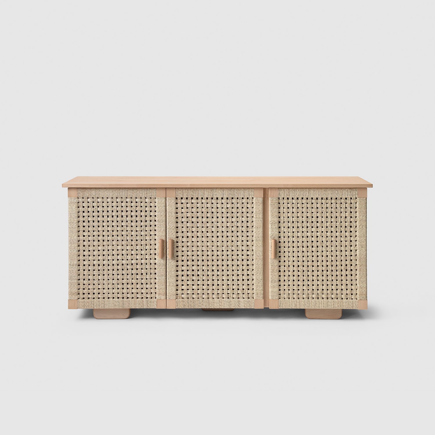 Woven Credenza, 3 Door