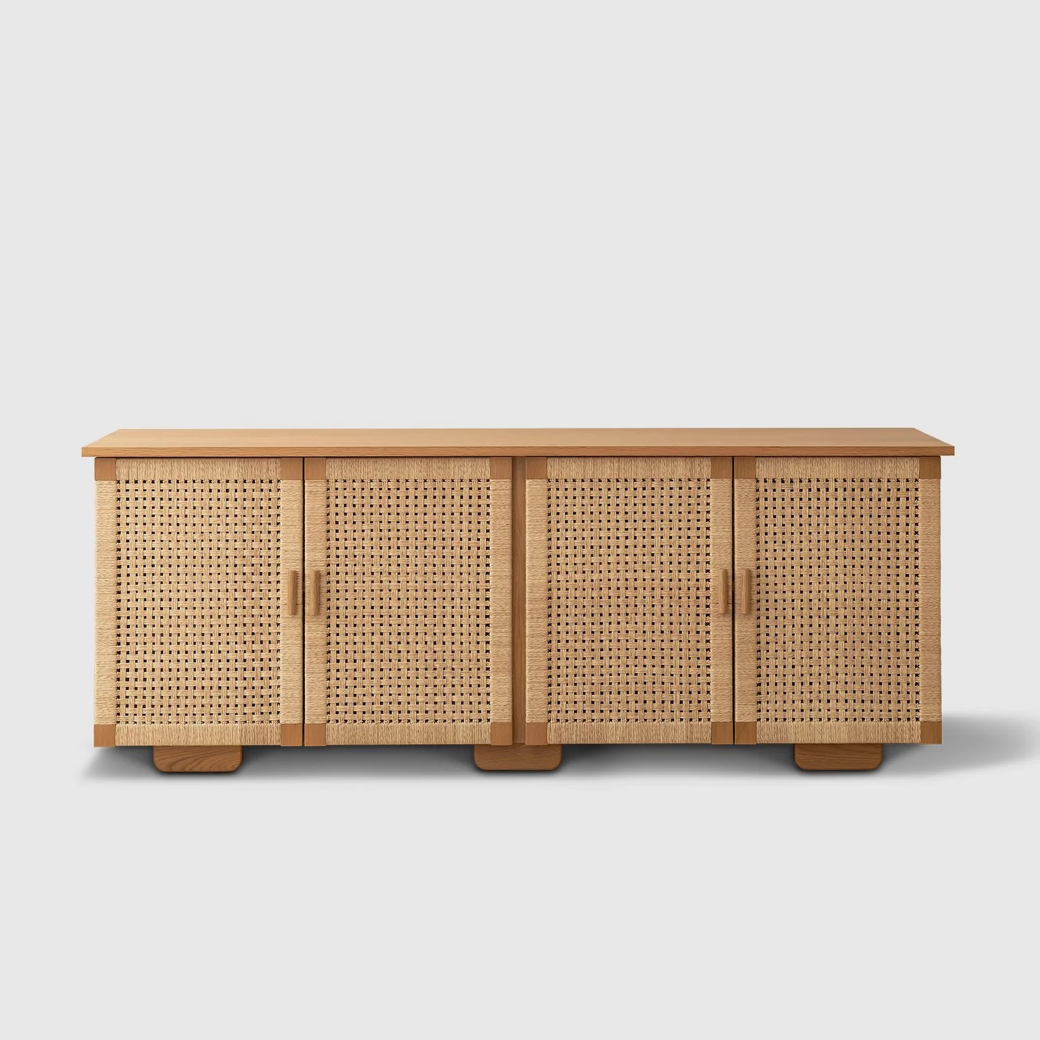 Woven Credenza, 4 Door